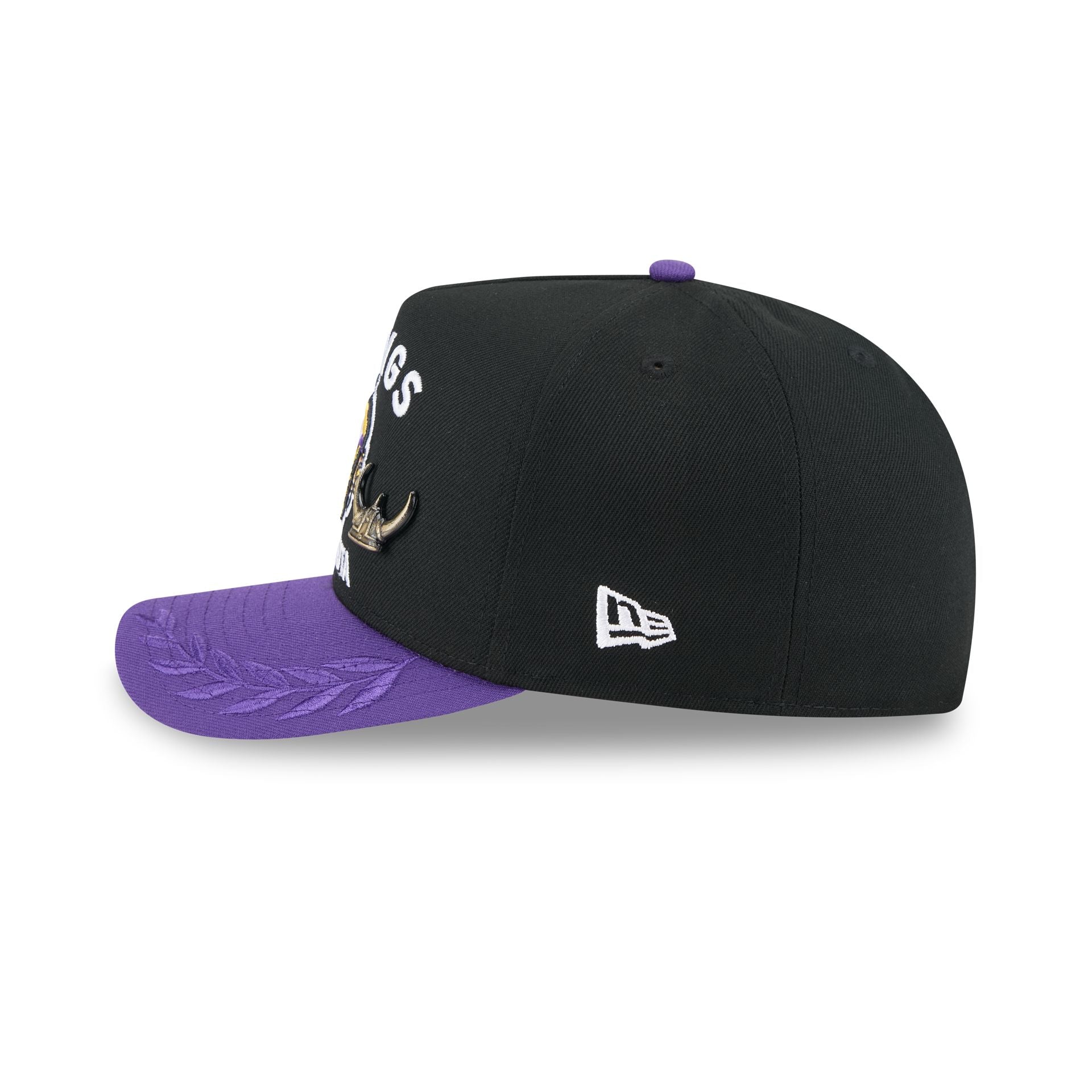 Minnesota Vikings 2025 Draft Black 59FIFTY A-Frame Fitted Hat - Image 4