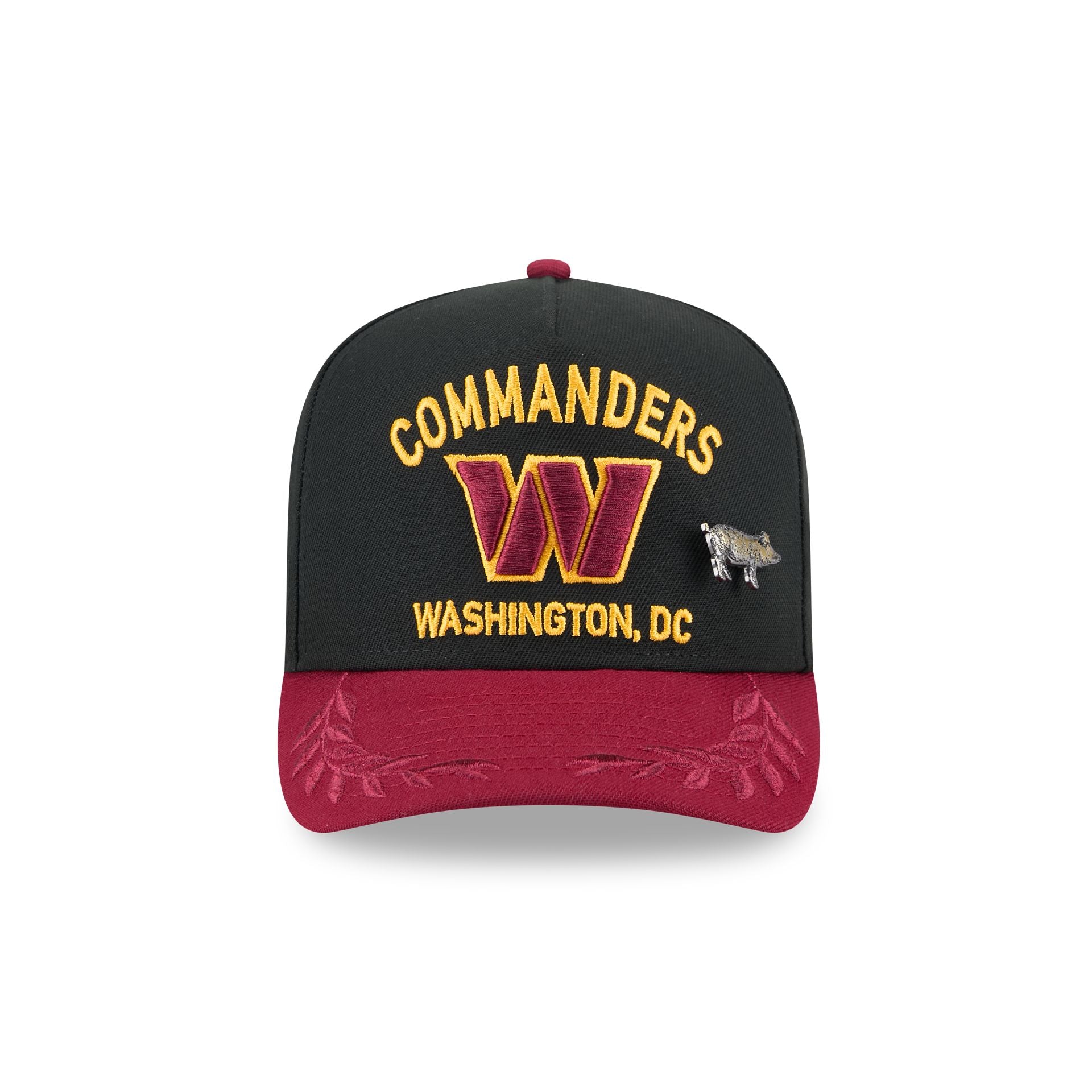 Washington Commanders 2025 Draft Black 59FIFTY A-Frame Fitted Hat - Image 2