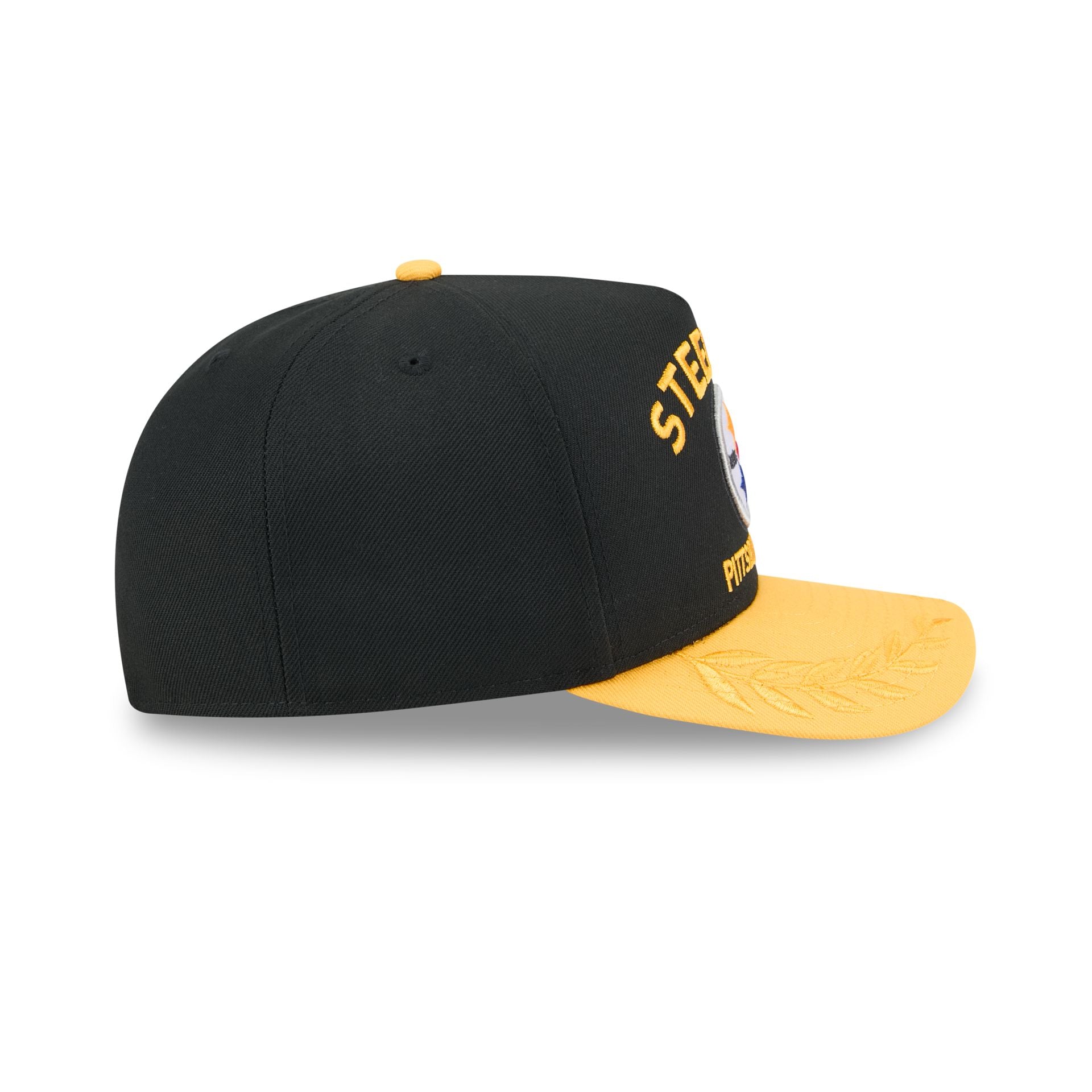 Pittsburgh Steelers 2025 Draft Black 59FIFTY A-Frame Fitted Hat - Image 5