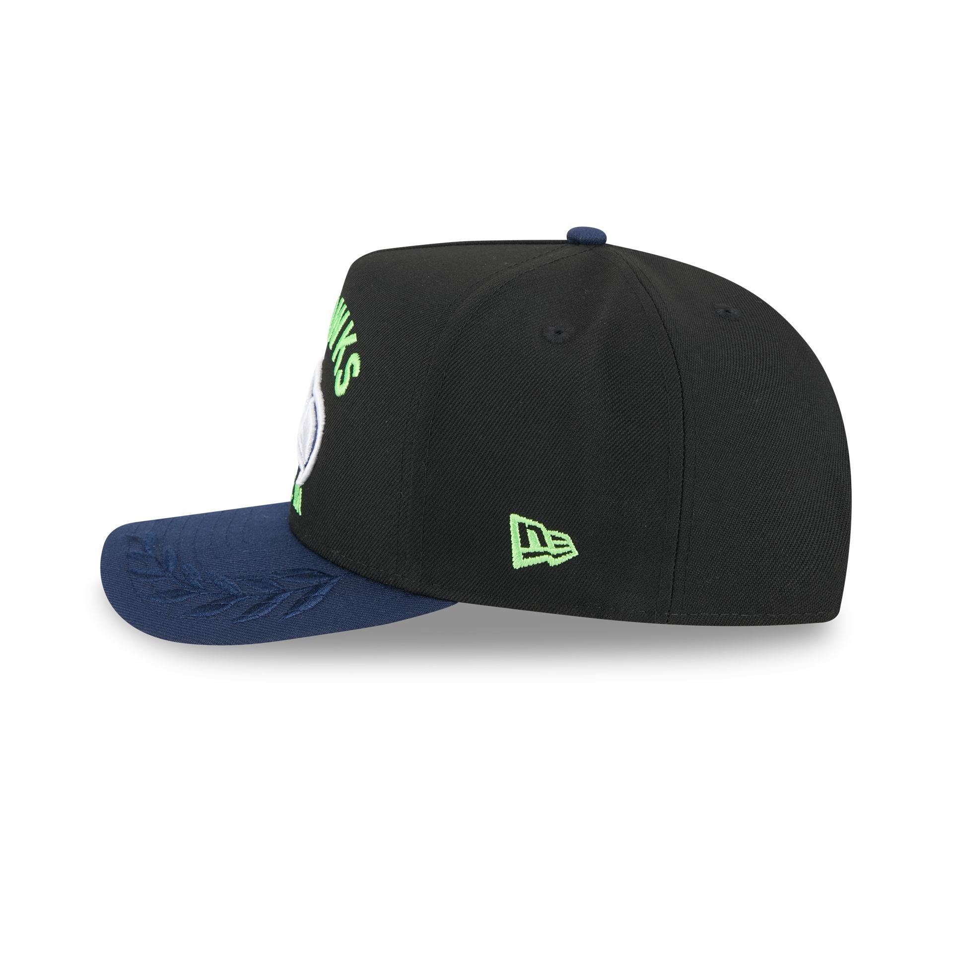 Seattle Seahawks 2025 Draft 9FIFTY A-Frame Snapback Hat - Image 4