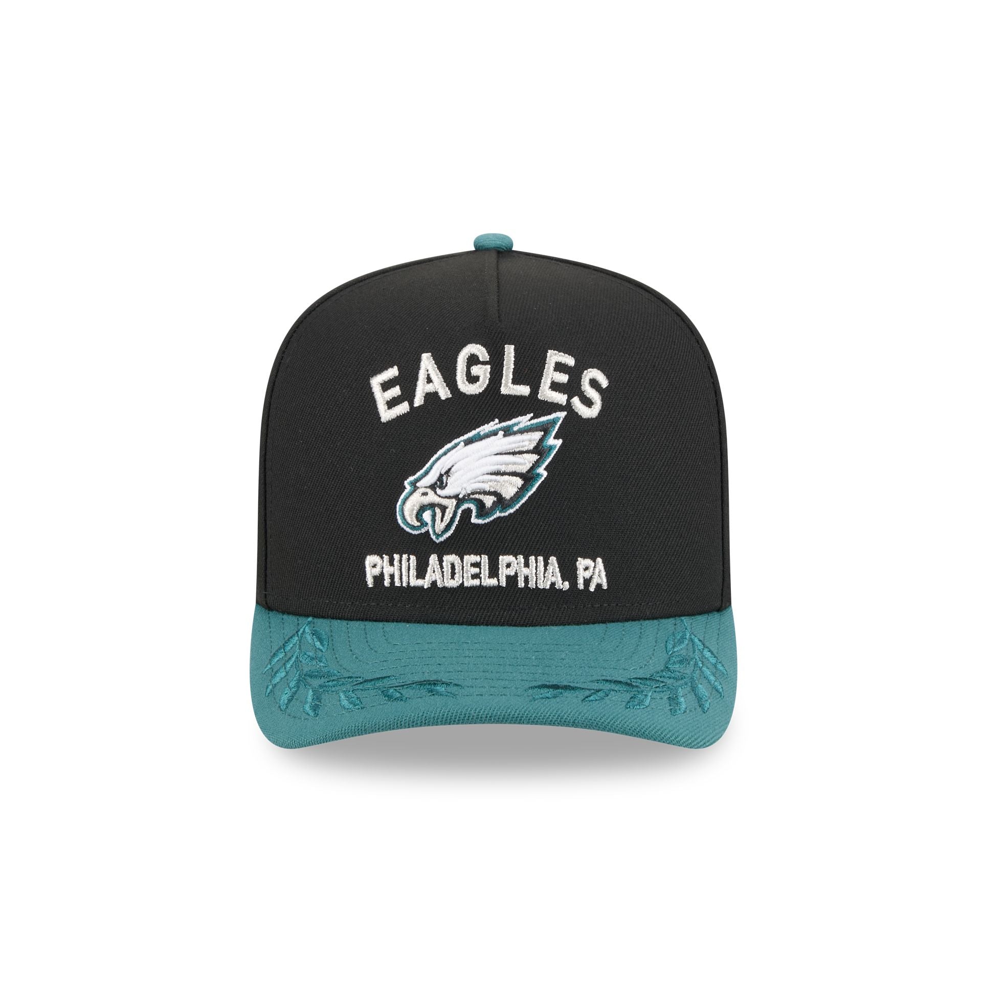 Philadelphia Eagles 2025 Draft 9FIFTY A-Frame Snapback Hat - Image 2