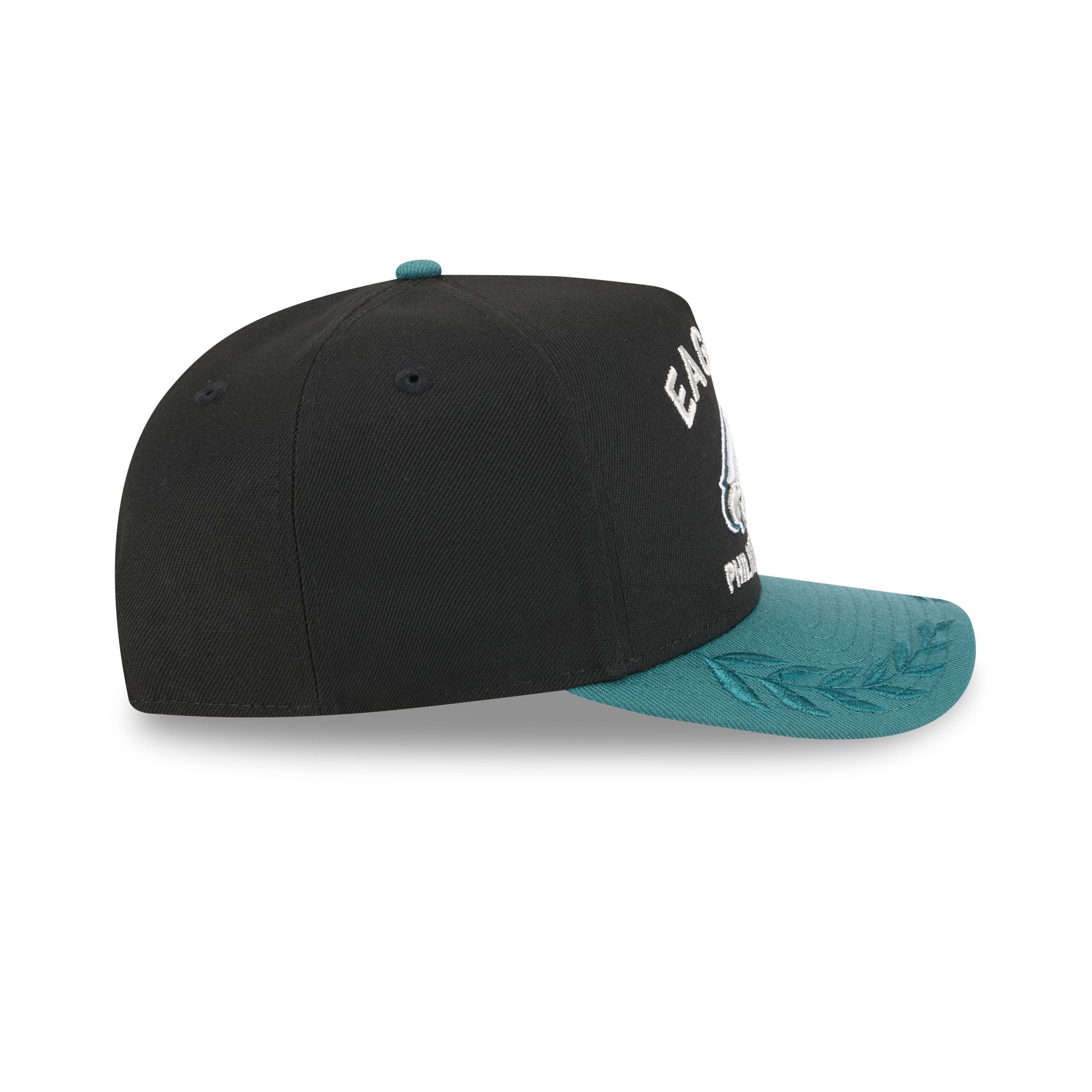 Philadelphia Eagles 2025 Draft 9FIFTY A-Frame Snapback Hat - Image 5