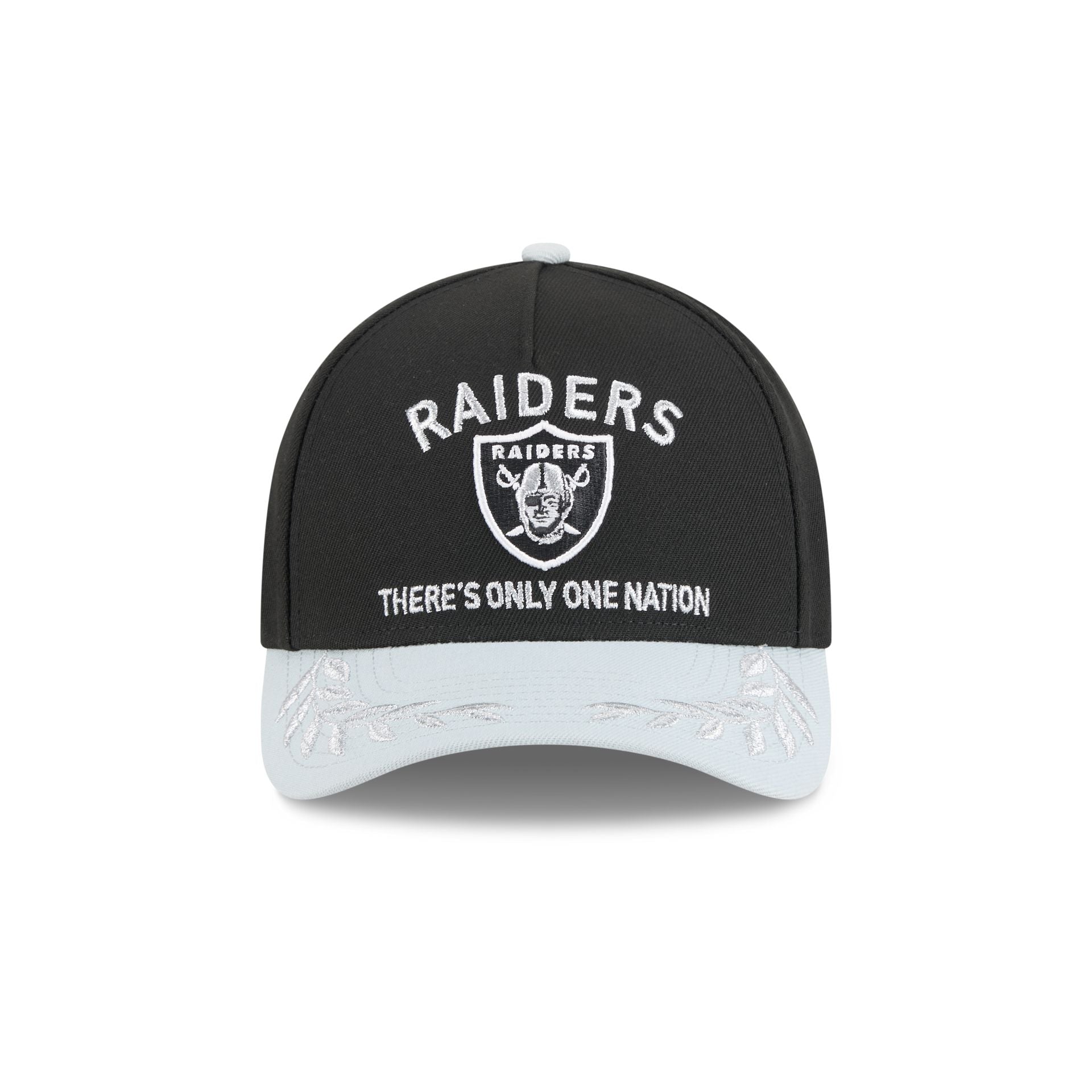 Las Vegas Raiders 2025 Draft 9FORTY M-Crown A-Frame Snapback Hat - Image 2