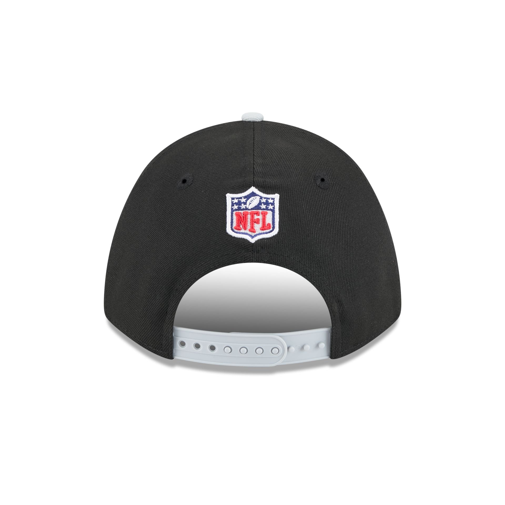 Las Vegas Raiders 2025 Draft 9FORTY M-Crown A-Frame Snapback Hat - Image 6