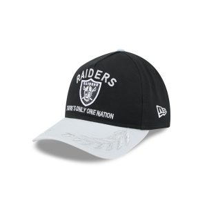 Las Vegas Raiders 2025 Draft 9TWENTY A-Frame Adjustable Hat