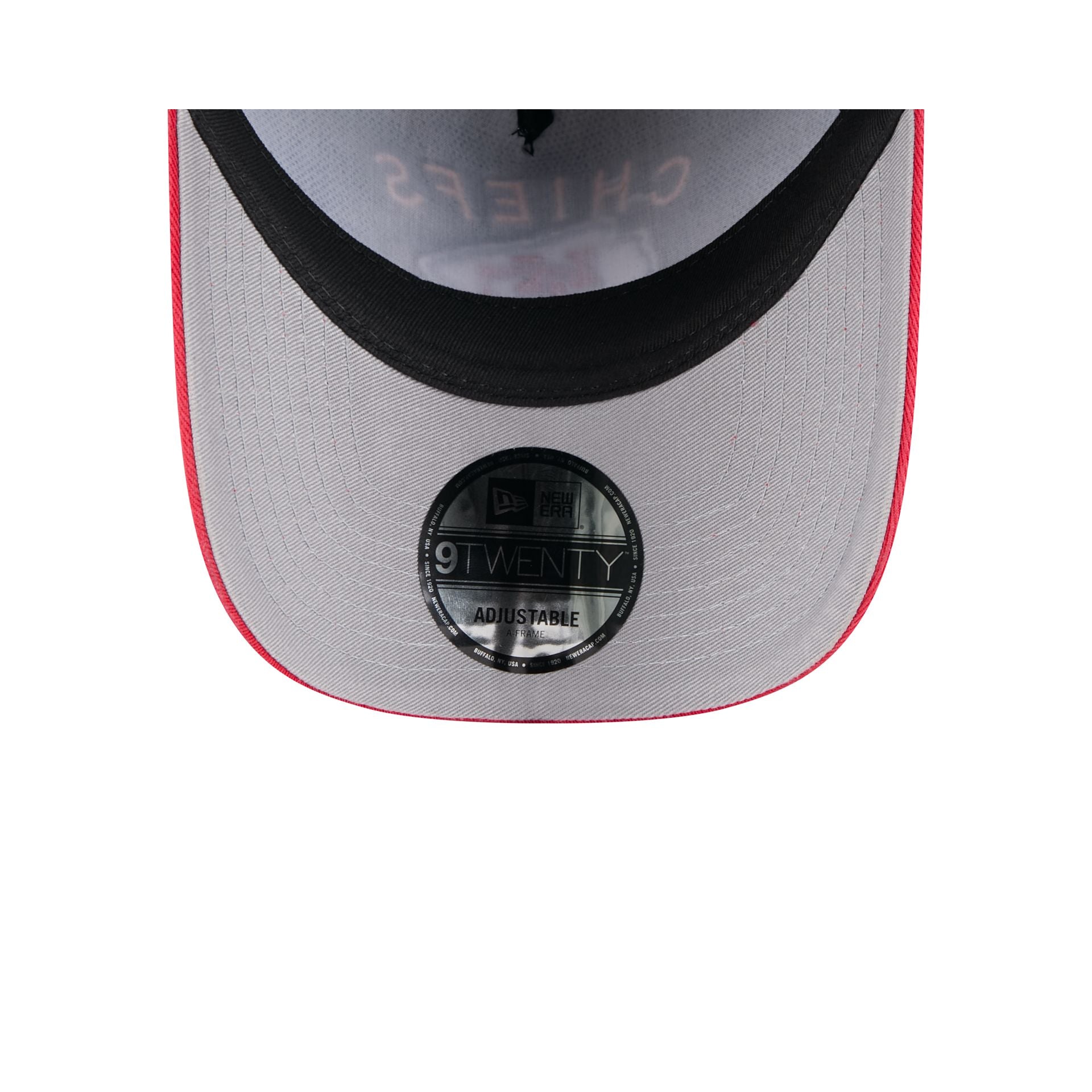 Kansas City Chiefs 2025 Draft 9TWENTY A-Frame Adjustable Hat - Image 7