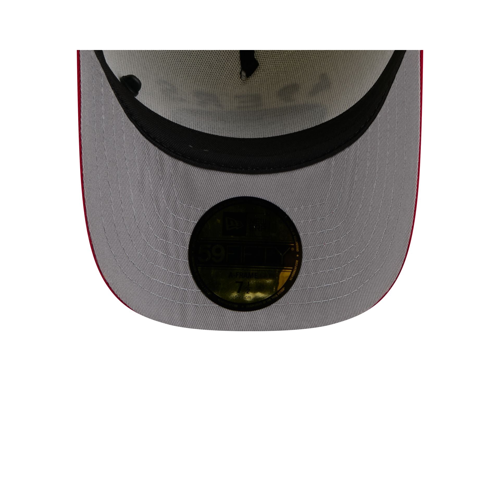 San Francisco 49ers 2025 Draft Chrome White 59FIFTY A-Frame Fitted Hat - Image 7