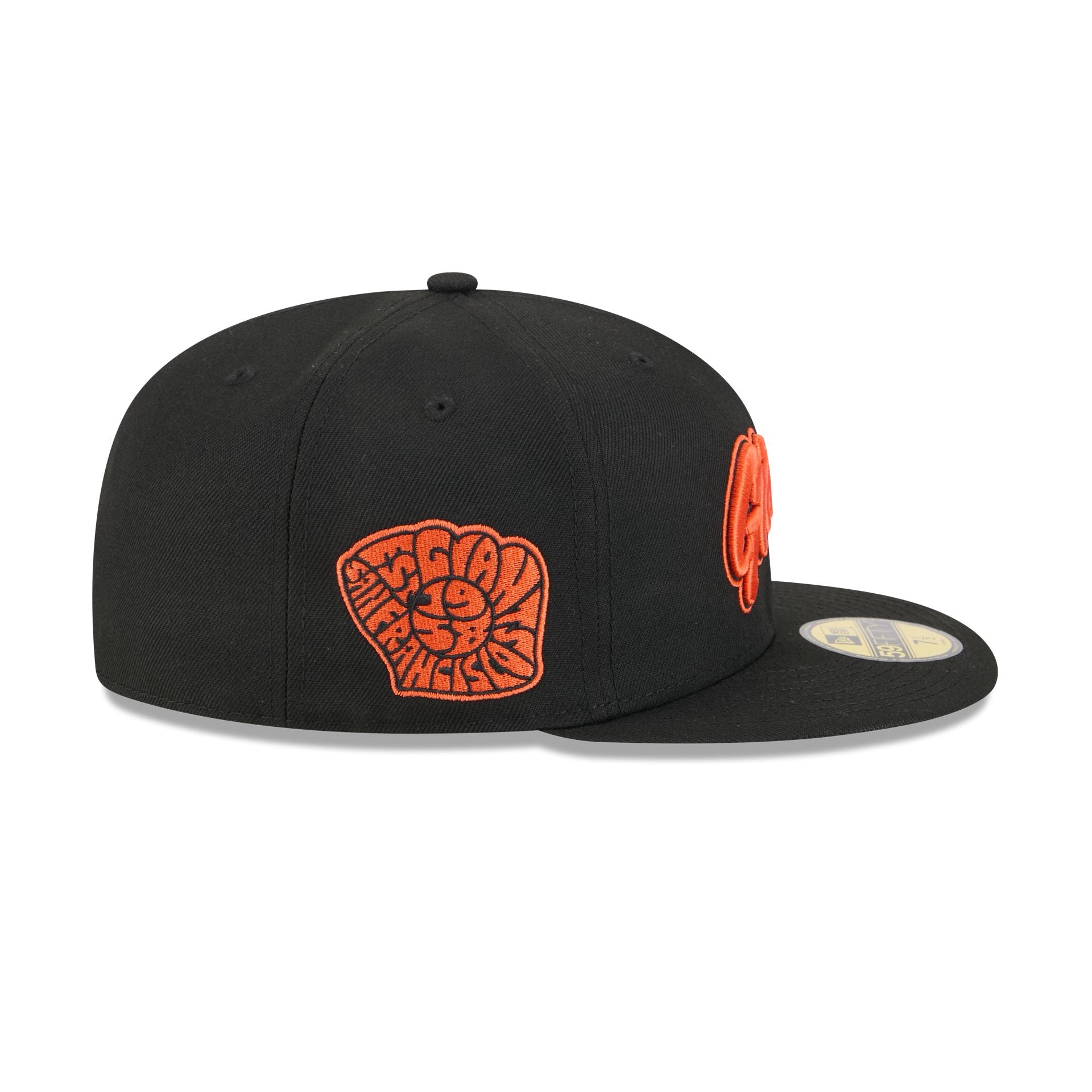 San Francisco Giants City Connect Fan Pack Black 59FIFTY Fitted Hat - Image 4