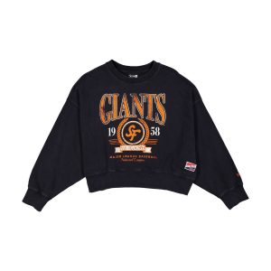 San Francisco Giants City Connect Women's Distressed Crewneck