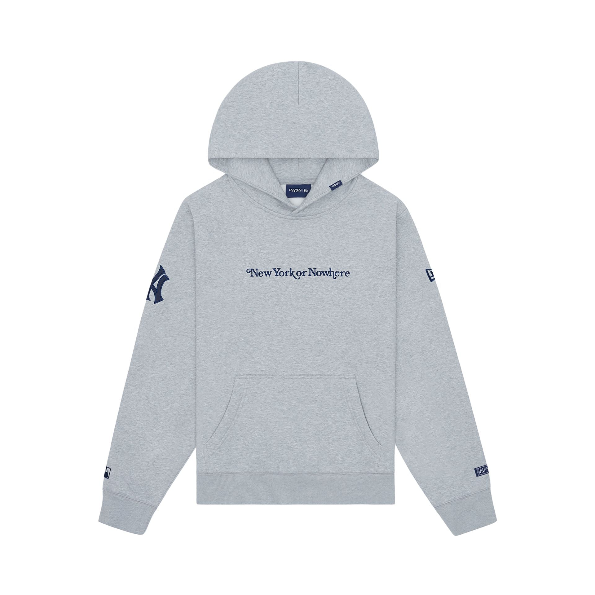 New York or Nowhere x New York Yankees Gray Hoodie