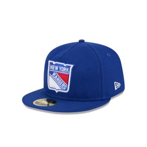New York Rangers Boho Wool Retro Crown 59FIFTY Fitted Hat