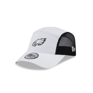 Philadelphia Eagles White Poly Runner Adjustable Hat