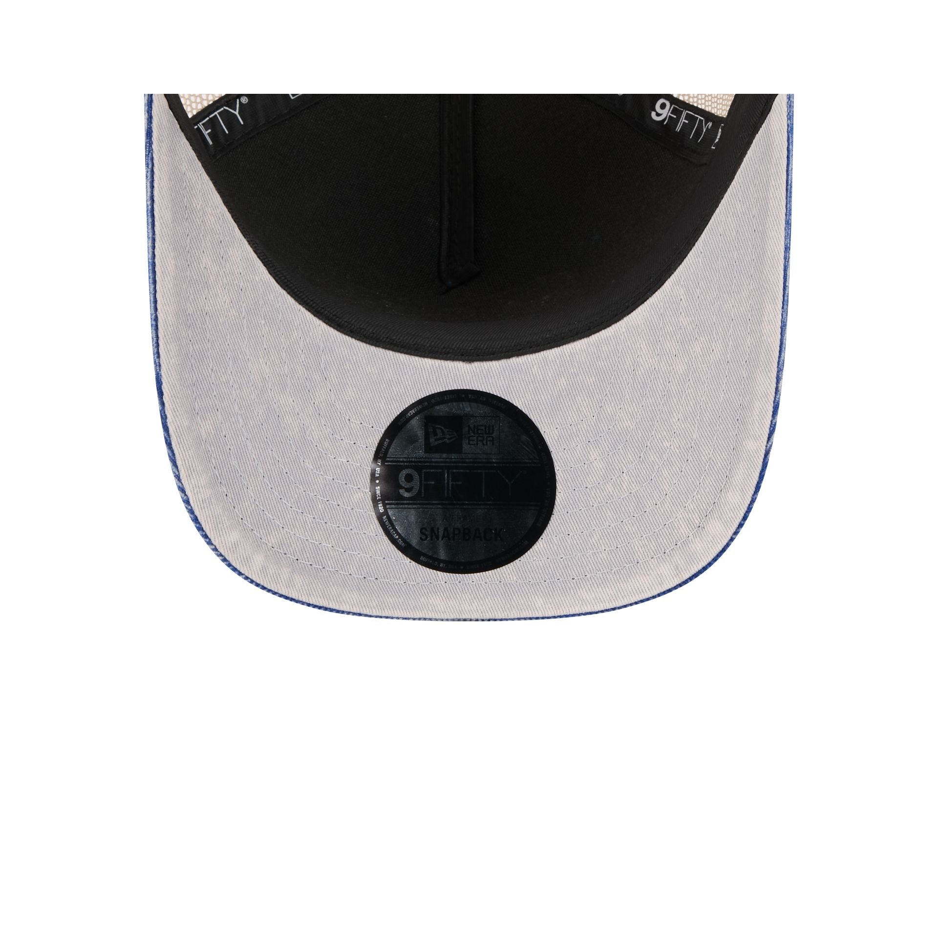 New York Rangers Vintage Landscape 9FIFTY A-Frame Trucker Hat - Image 7