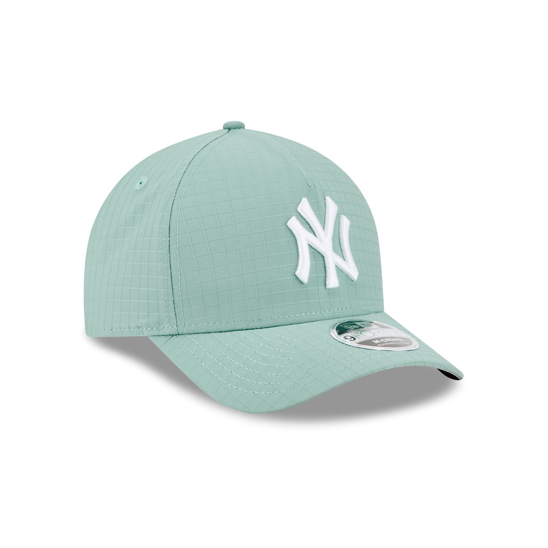 New York Yankees Green Ripstop 9FORTY M-Crown A-Frame Snapback Hat - Image 3