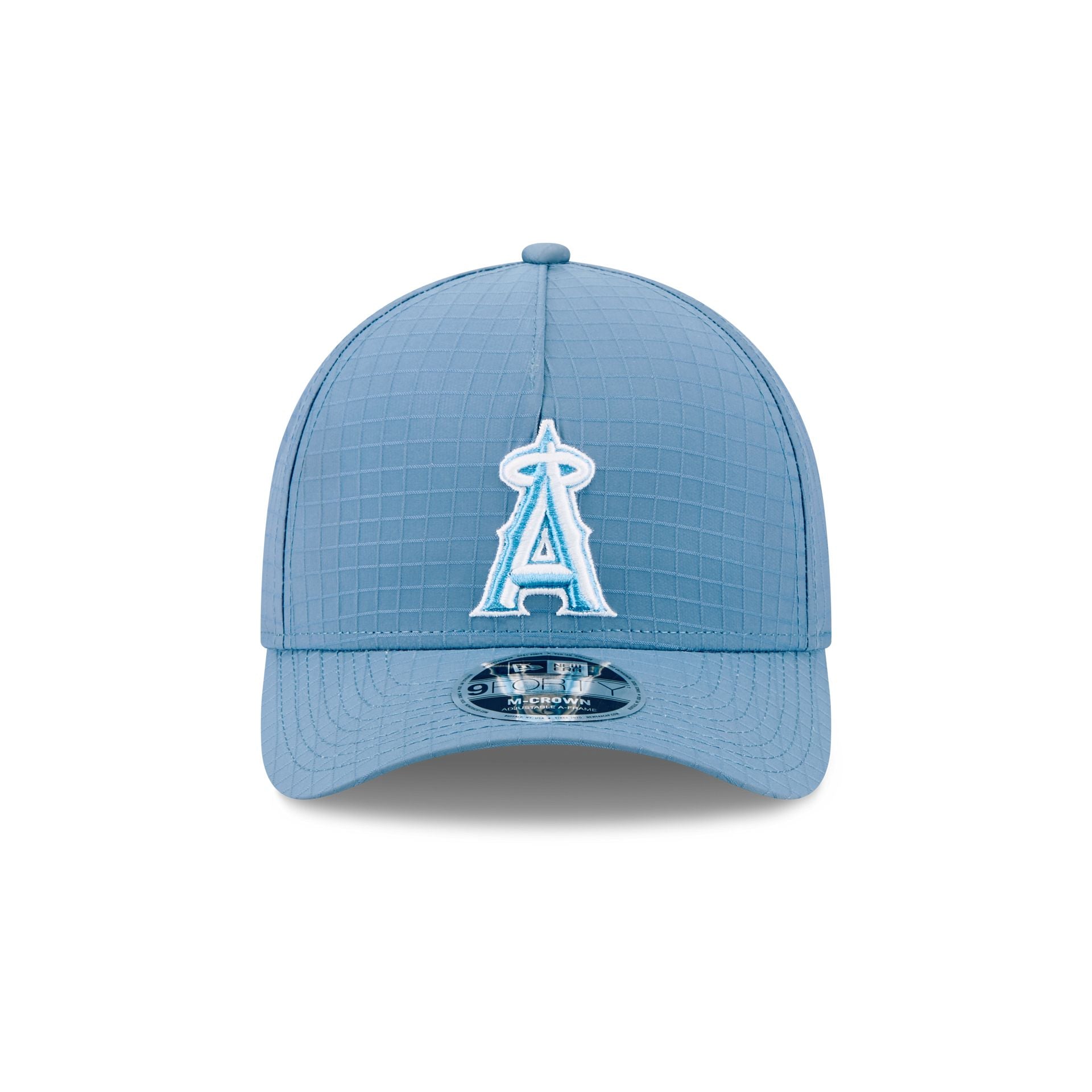 Los Angeles Angels Blue Ripstop 9FORTY M-Crown A-Frame Snapback Hat - Image 2
