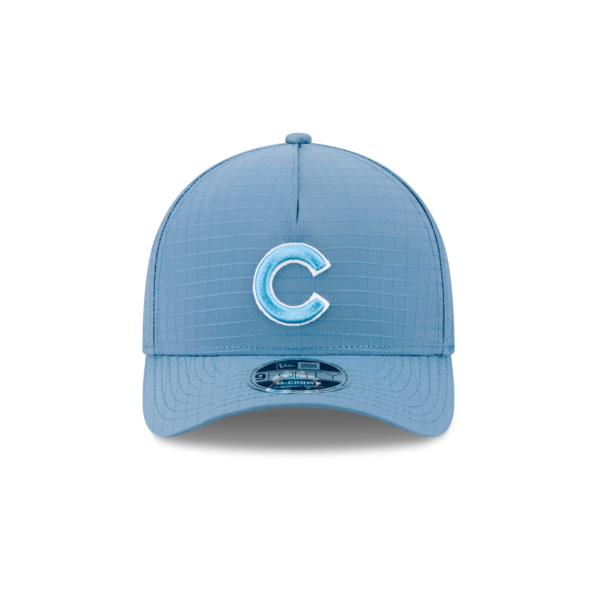Chicago Cubs Blue Ripstop 9FORTY M-Crown A-Frame Snapback Hat - Image 2