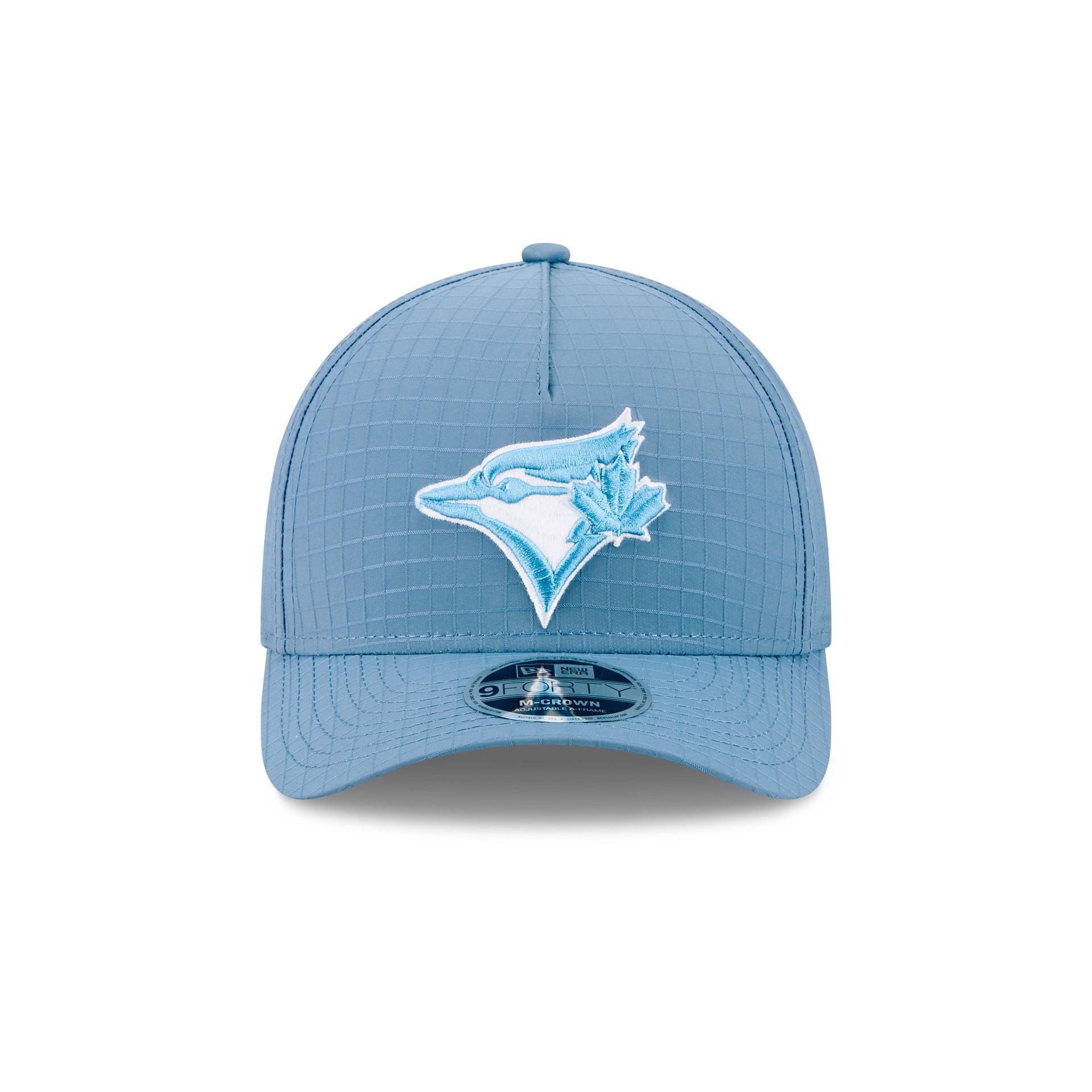 Toronto Blue Jays Blue Ripstop 9FORTY M-Crown A-Frame Snapback Hat - Image 2