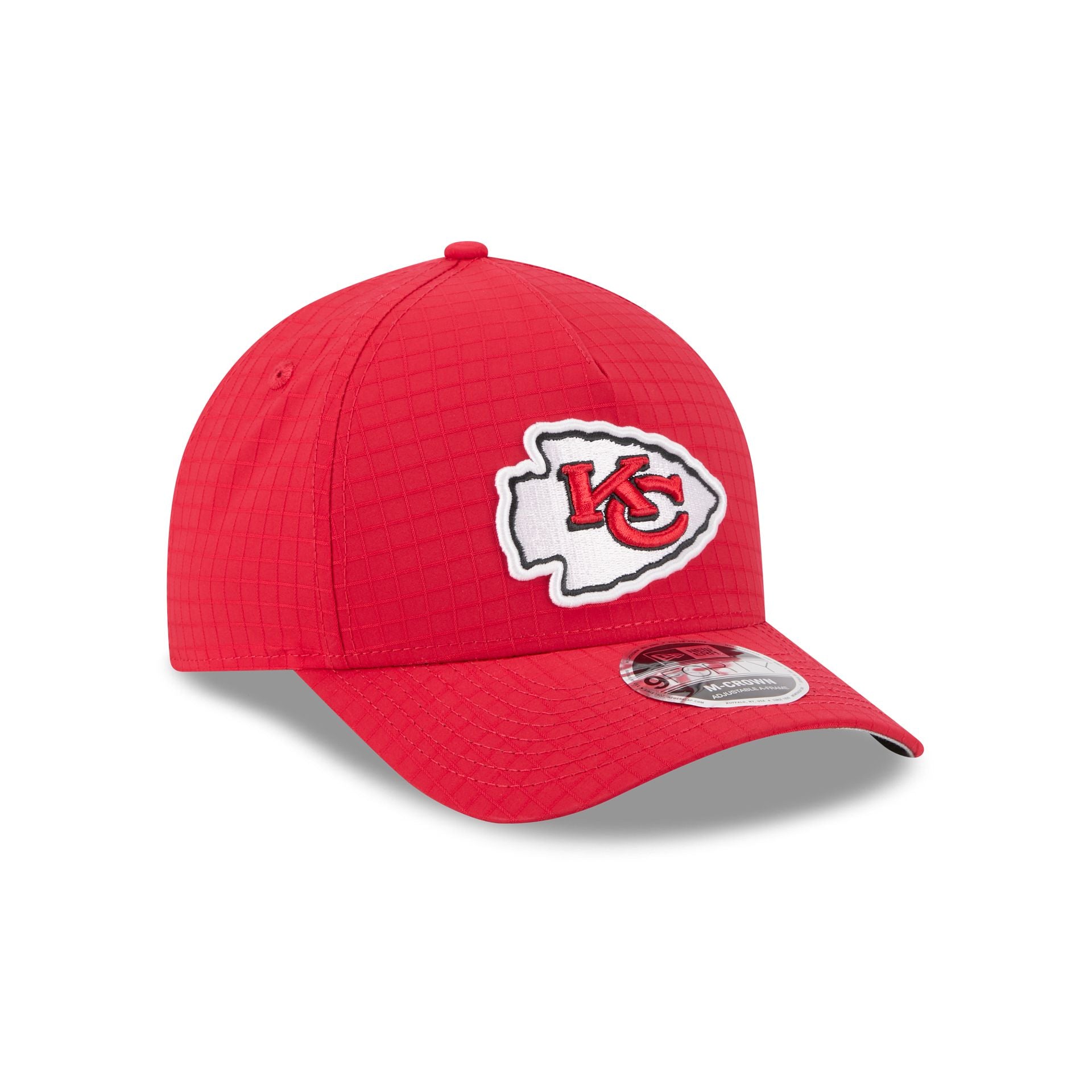 Kansas City Chiefs Ripstop 9FORTY M-Crown A-Frame Snapback Hat - Image 3