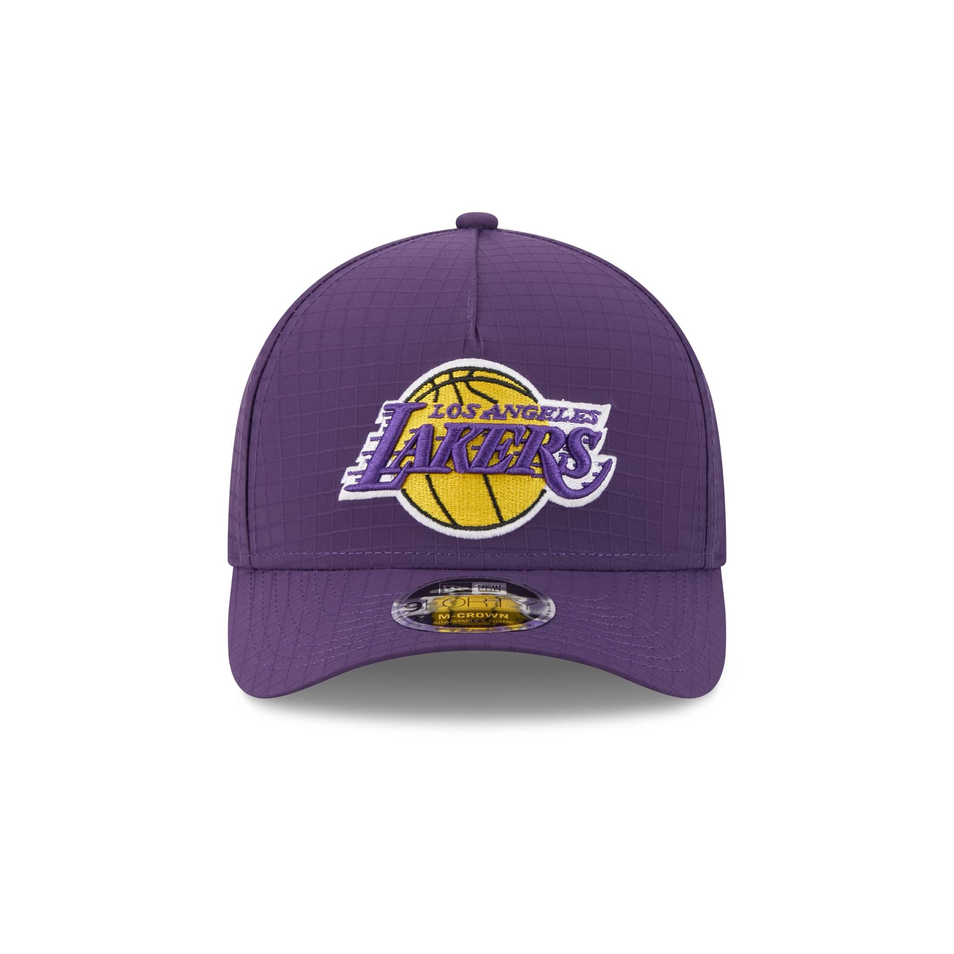 Los Angeles Lakers Ripstop 9FORTY M-Crown A-Frame Snapback Hat - Image 2