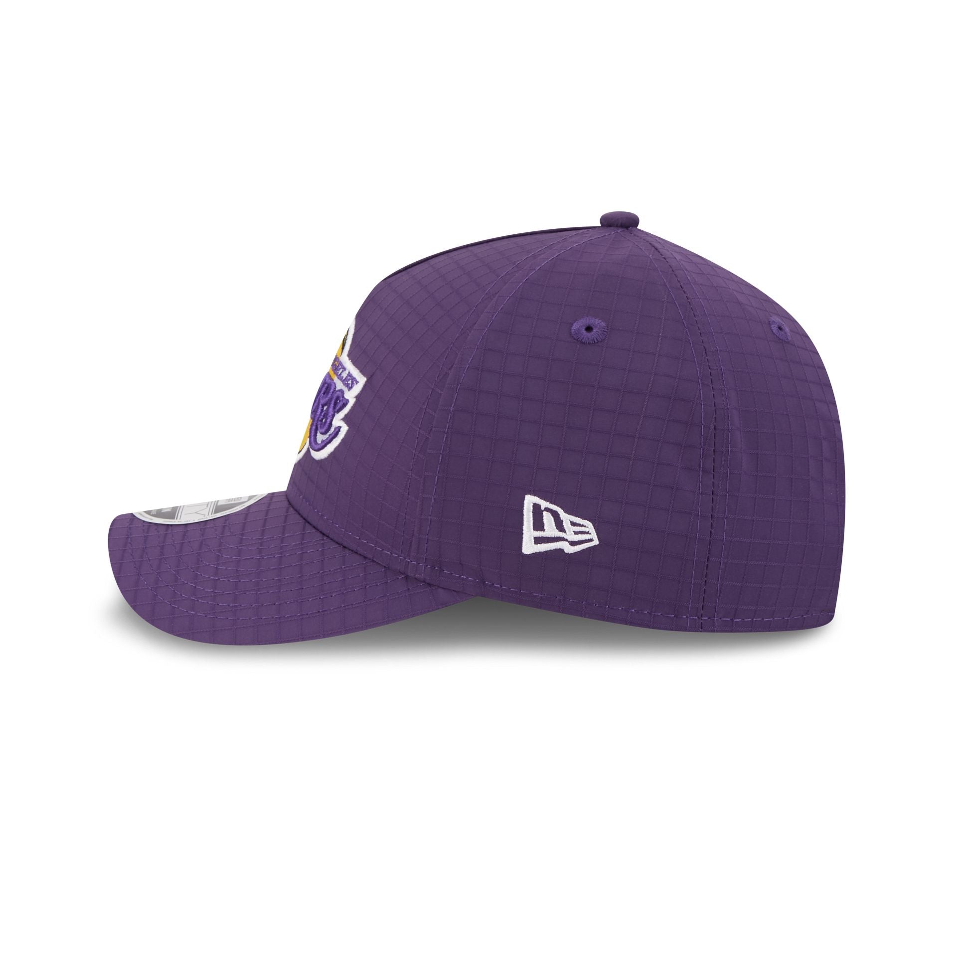 Los Angeles Lakers Ripstop 9FORTY M-Crown A-Frame Snapback Hat - Image 4