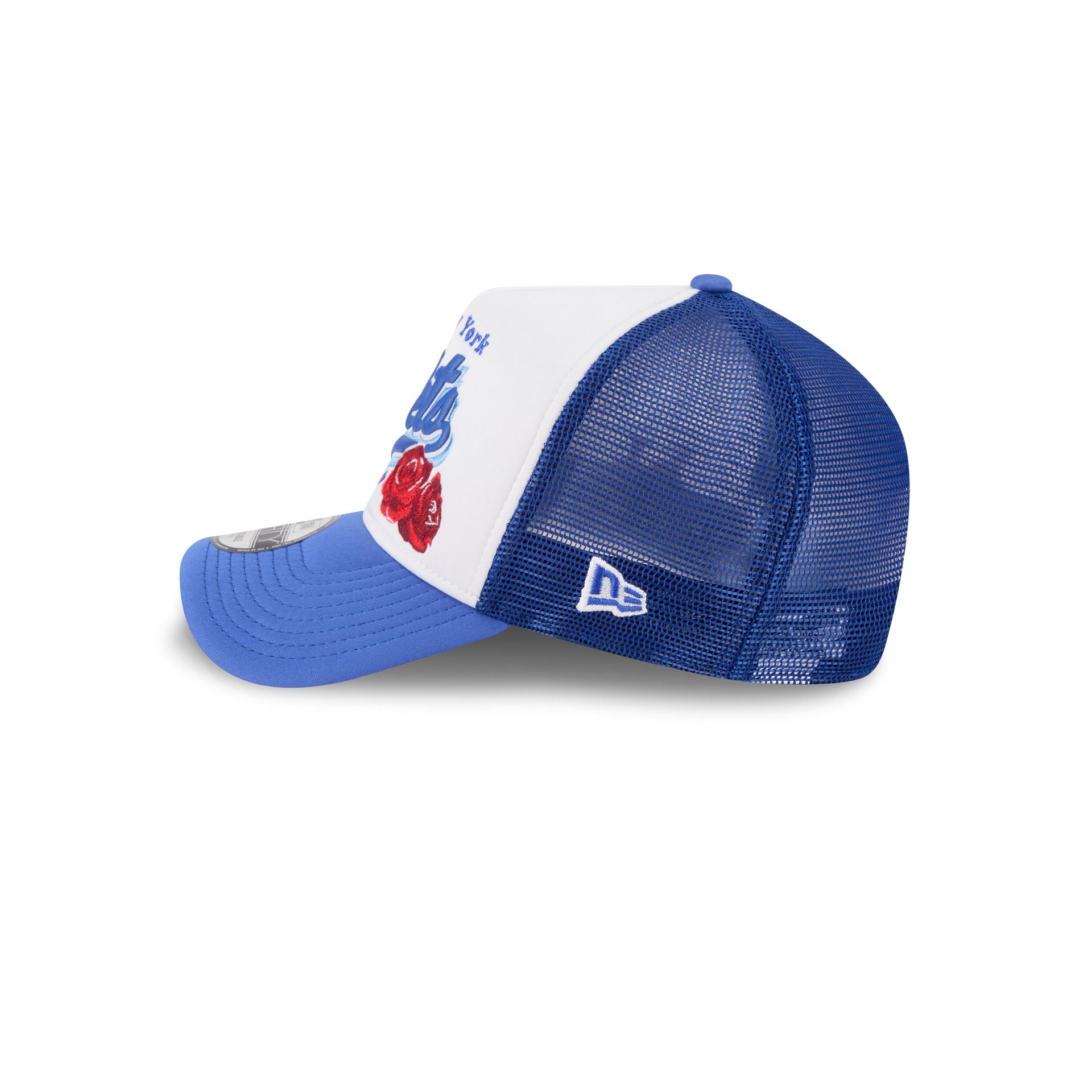 New York Mets State Flower 9FORTY A-Frame Trucker Hat - Image 5