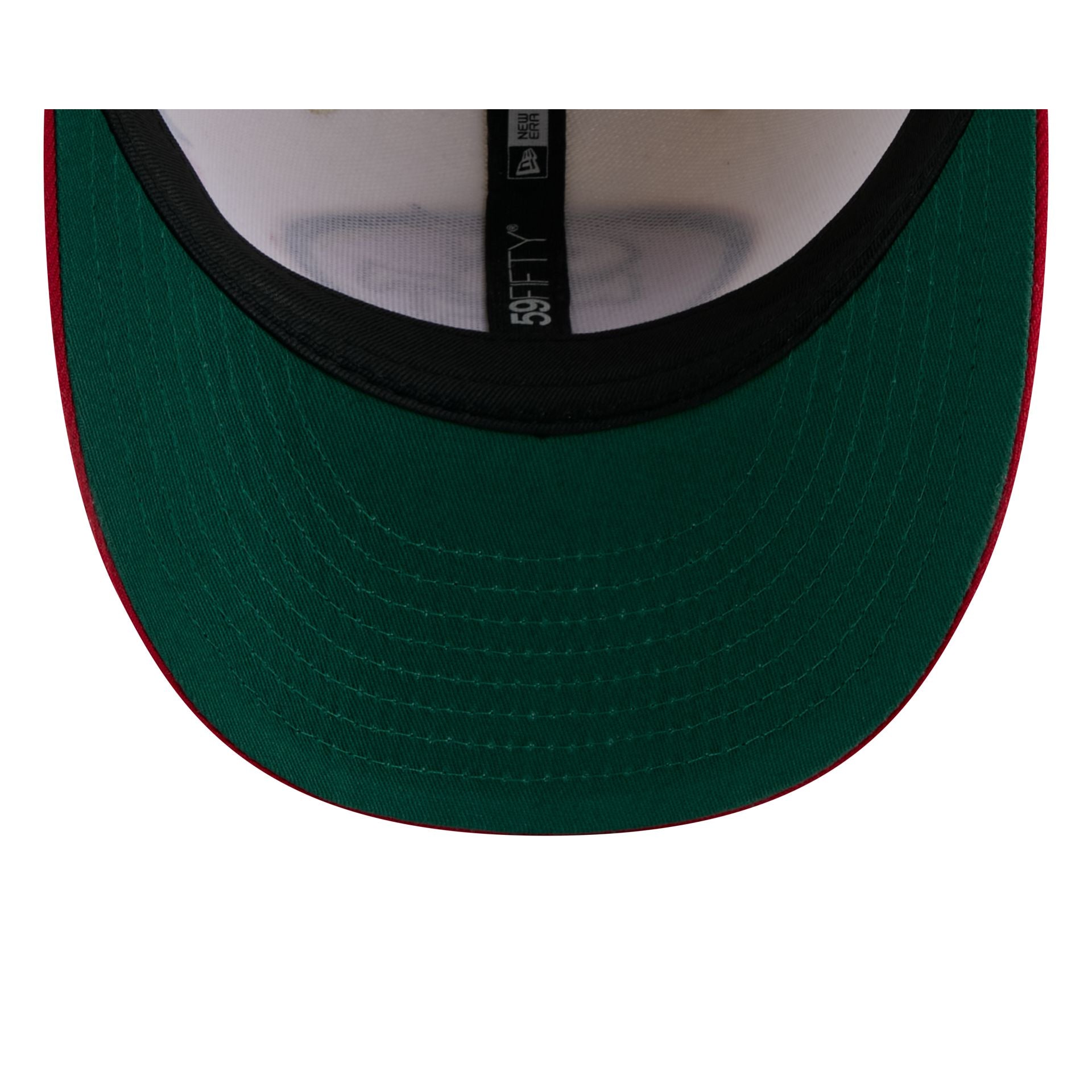 San Francisco 49ers Tonal Florals White 59FIFTY Fitted Hat - Image 7