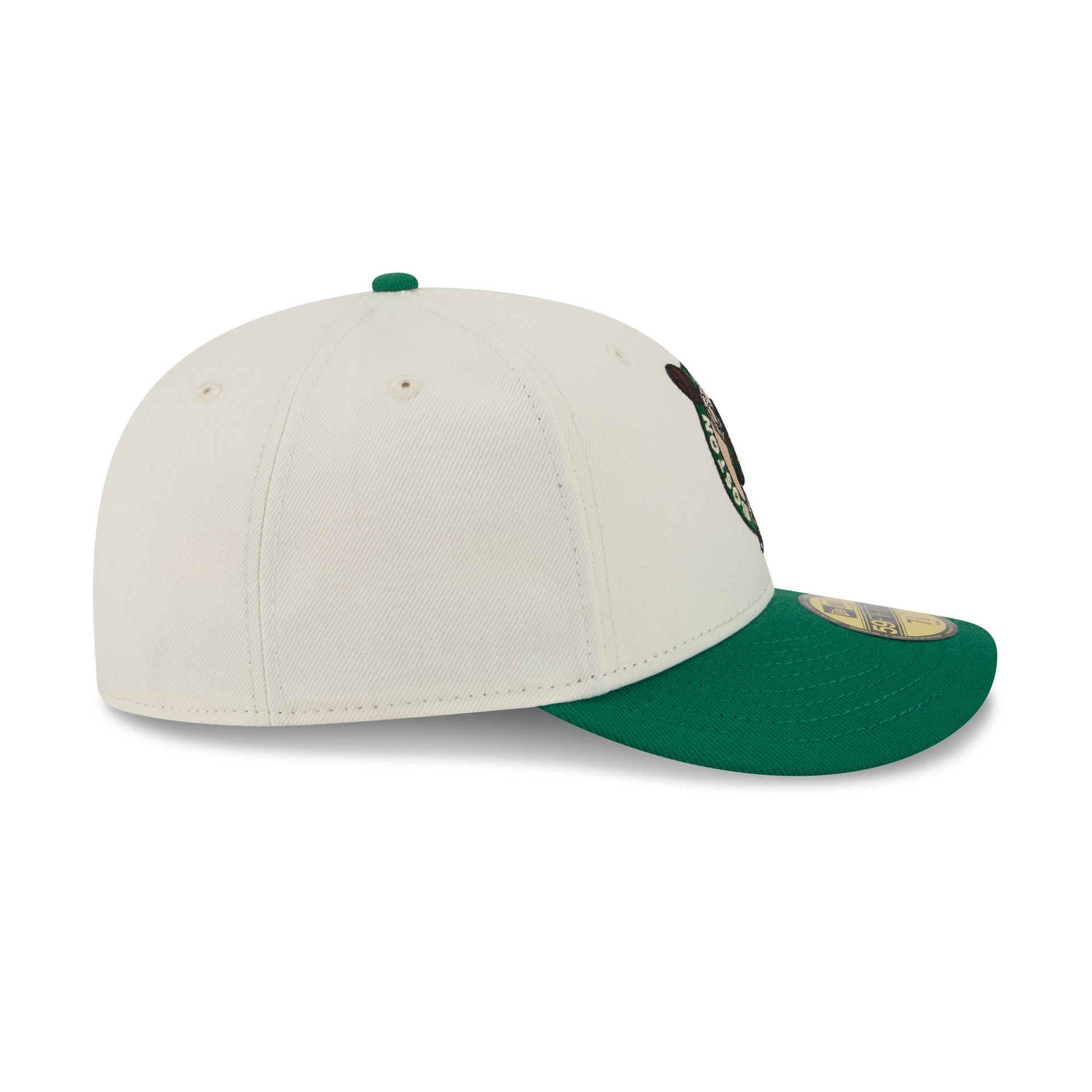 Boston Celtics Tonal Florals White 59FIFTY Fitted Hat - Image 5