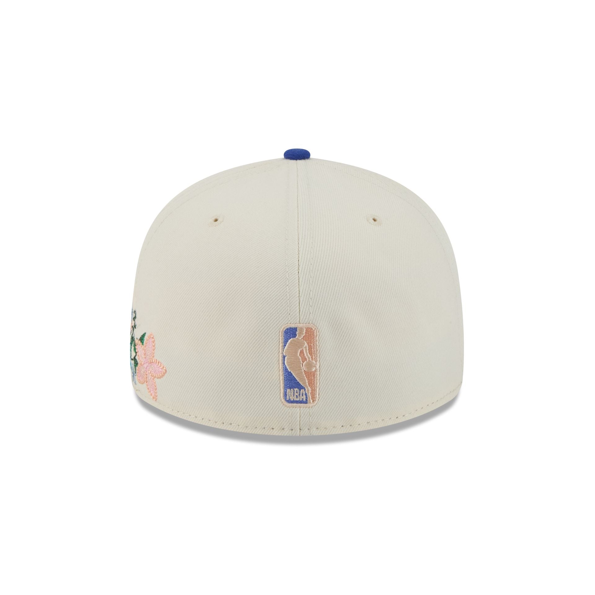 Golden State Warriors Tonal Florals White 59FIFTY Fitted Hat - Image 6