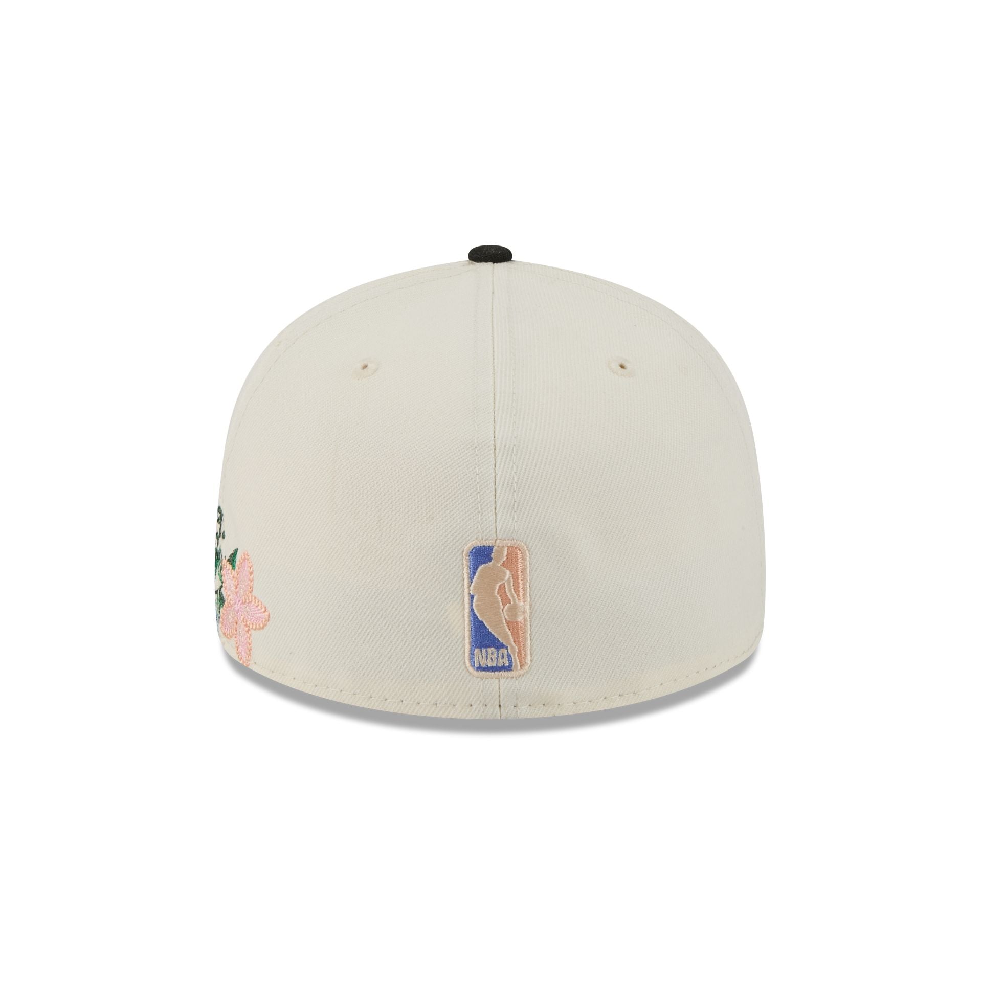Chicago Bulls Tonal Florals White 59FIFTY Fitted Hat - Image 6