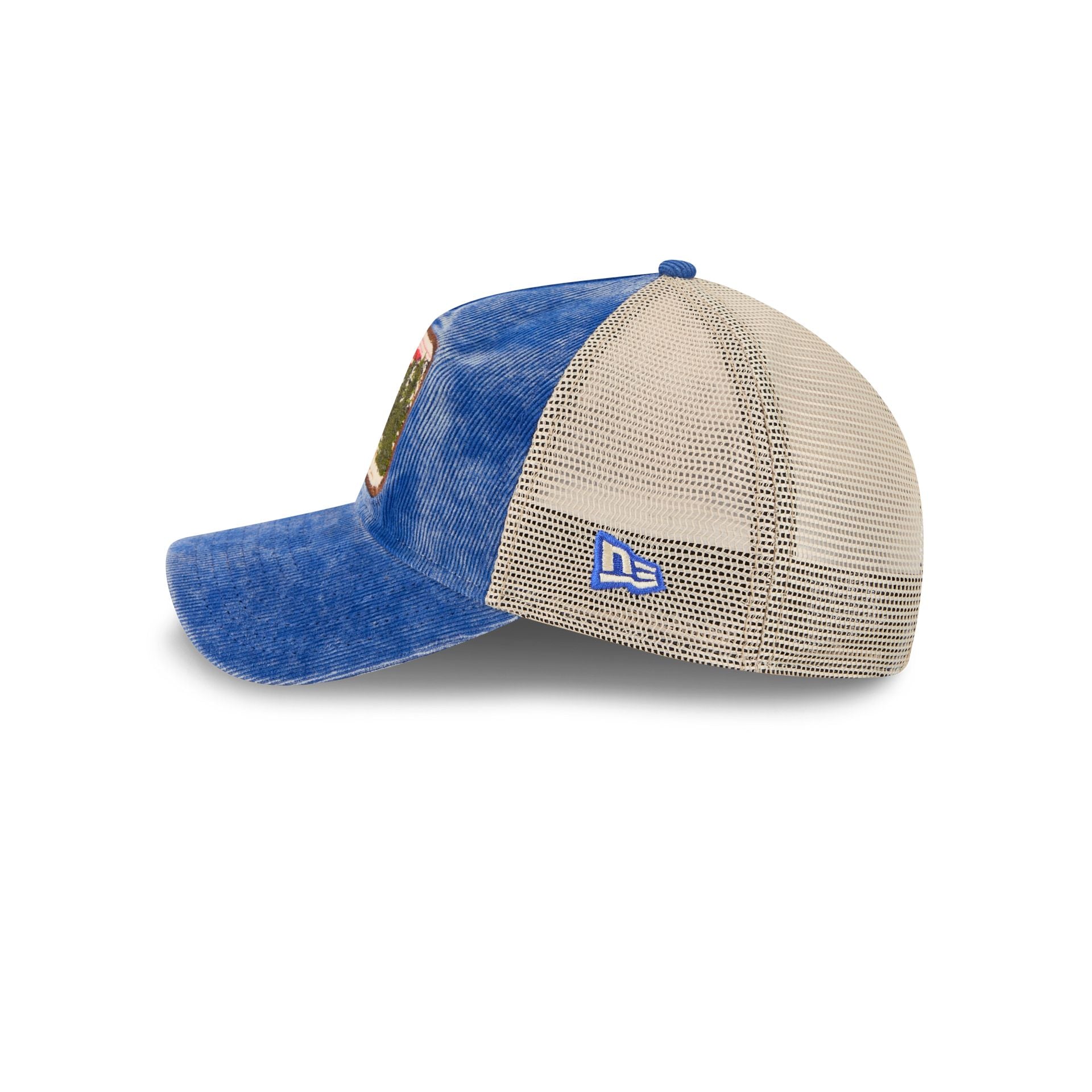 New York Rangers Vintage Landscape 9TWENTY A-Frame Trucker Hat - Image 5