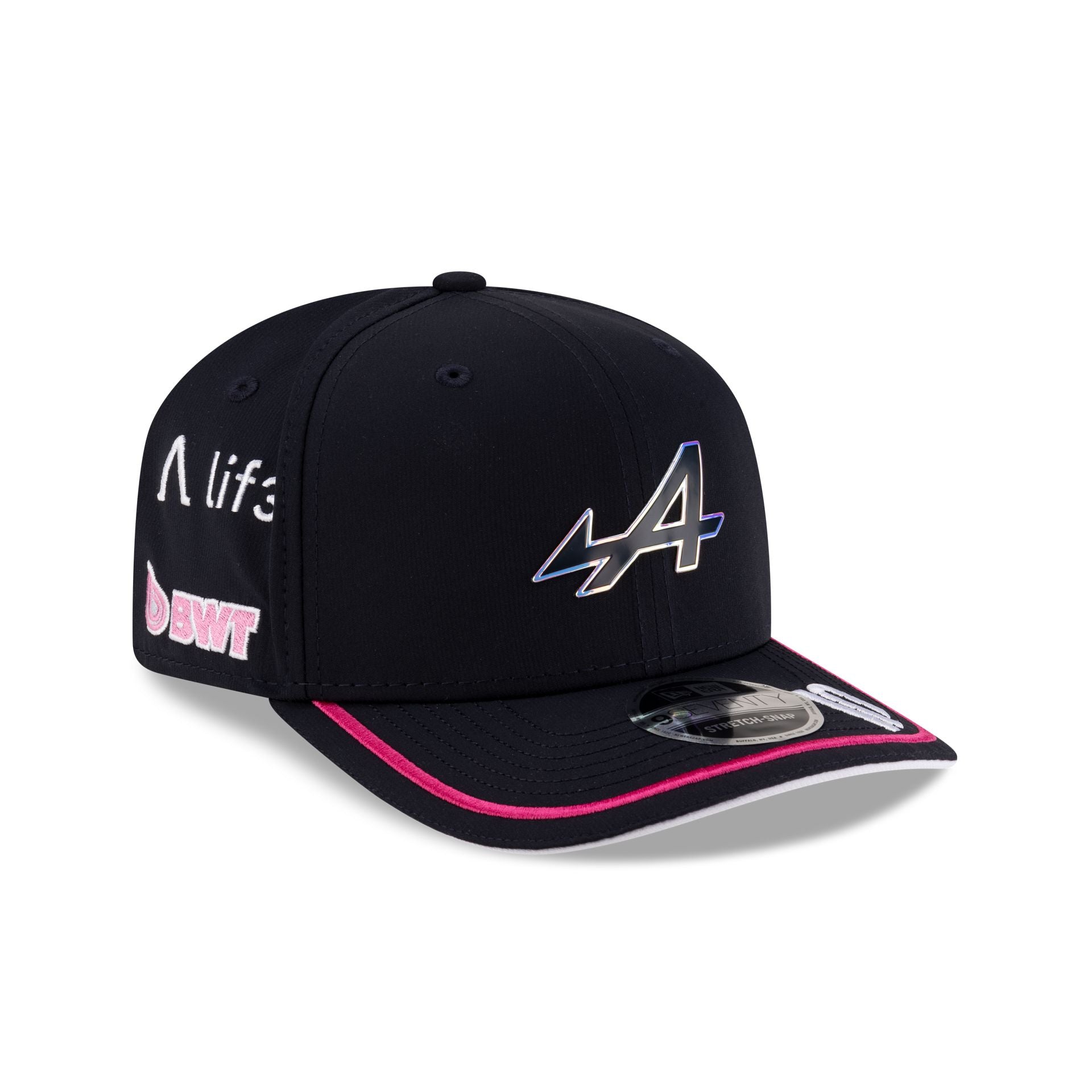 BWT Alpine F1 Team Pierre Gasly Repreve 9SEVENTY Stretch-Snap Hat - Image 3