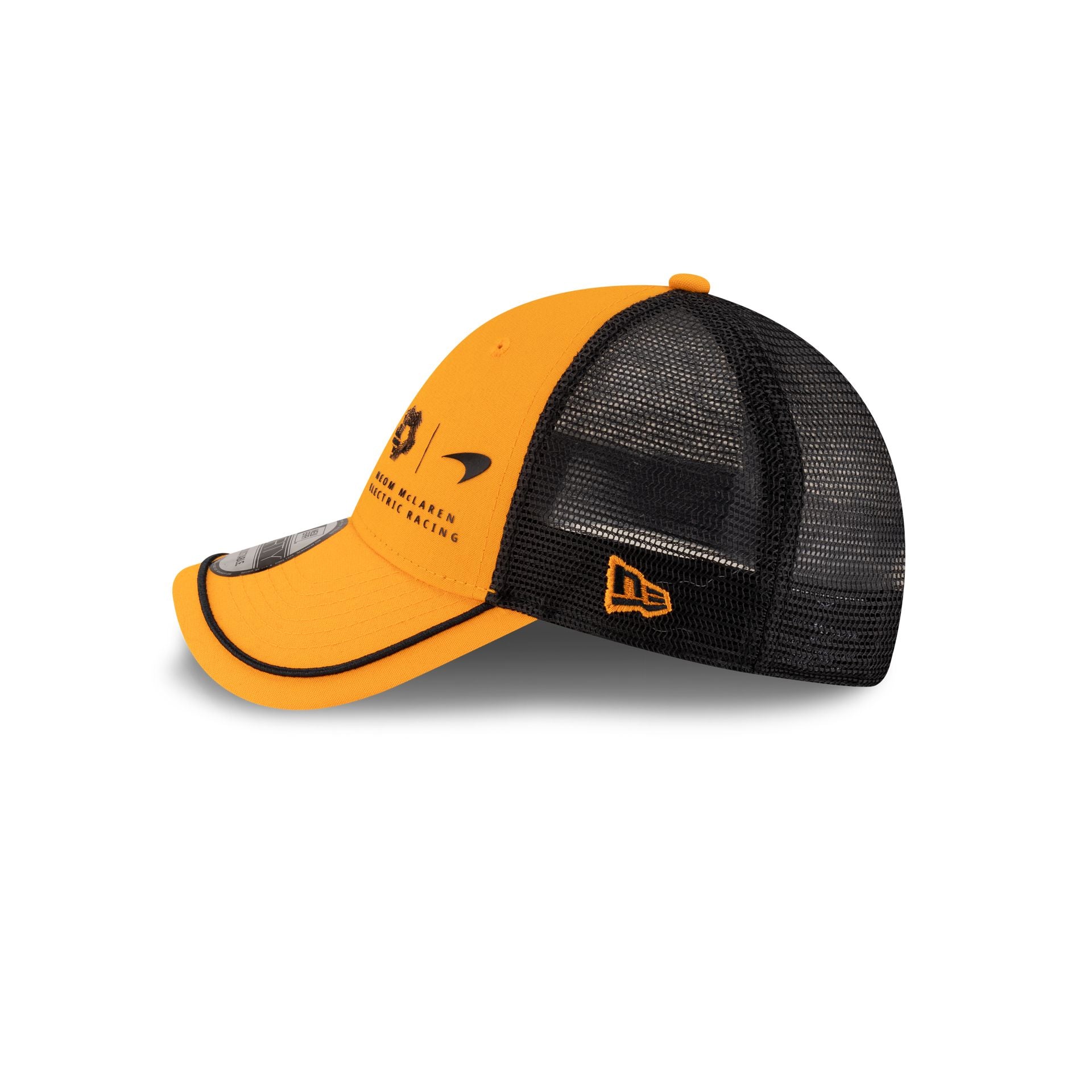 NEOM McLaren Electric Racing Repreve 9FORTY Trucker Hat - Image 4