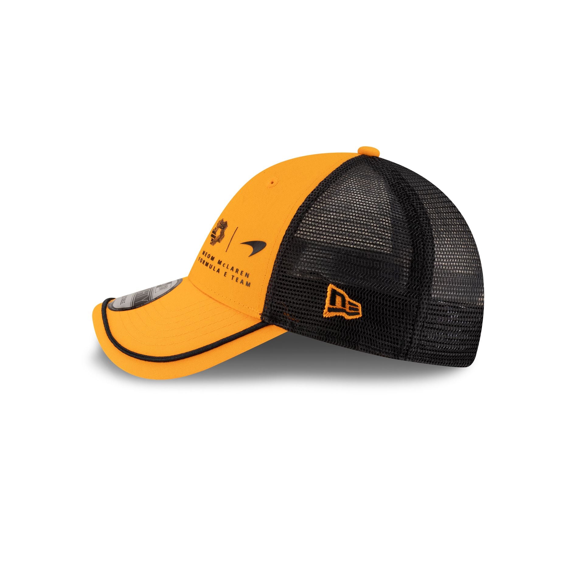 NEOM McLaren Formula E Team Repreve 9FORTY Trucker Hat - Image 4