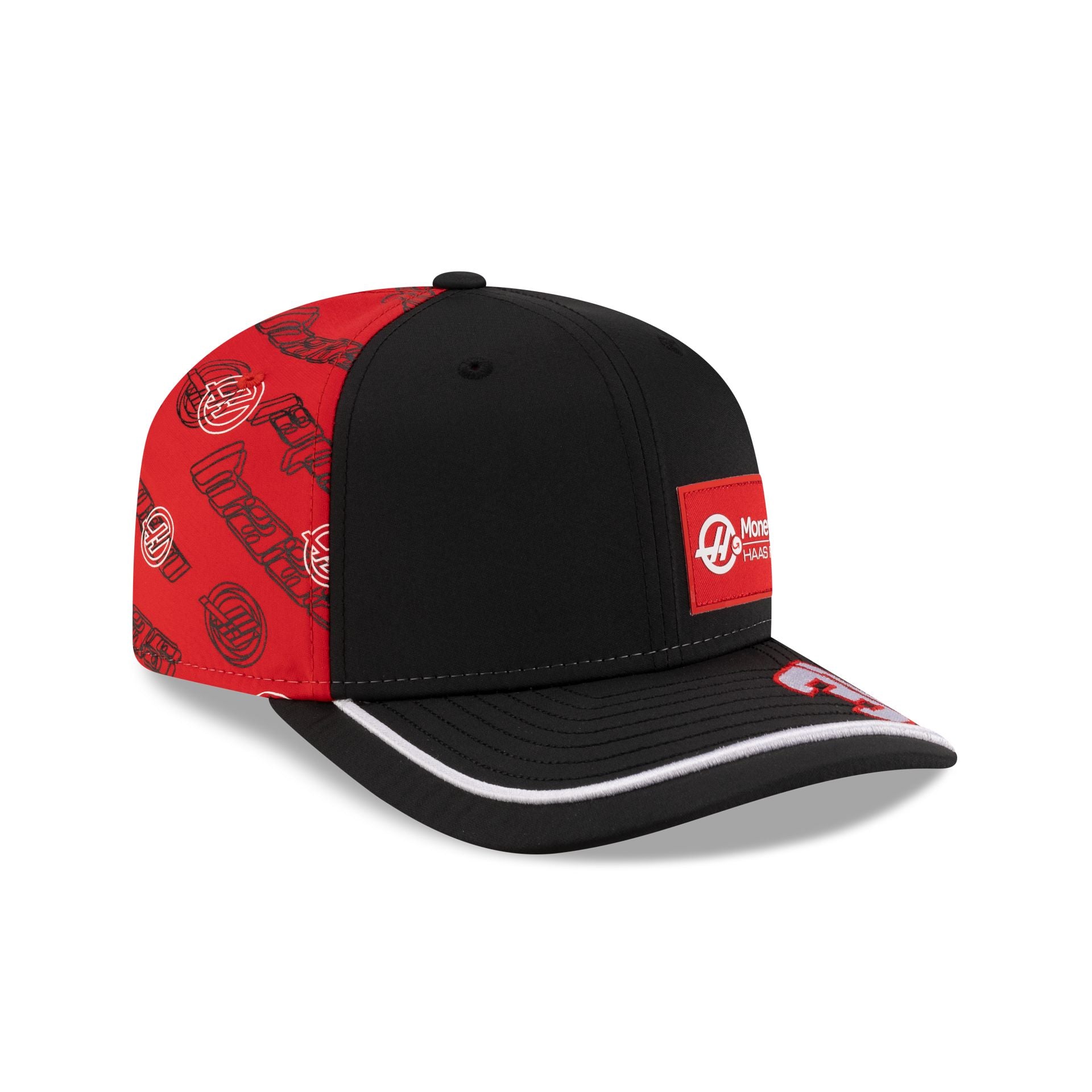 2025 Japan Race Special MoneyGram Haas F1 Team Esteban Ocon 9SEVENTY Stretch-Snap Hat - Image 3