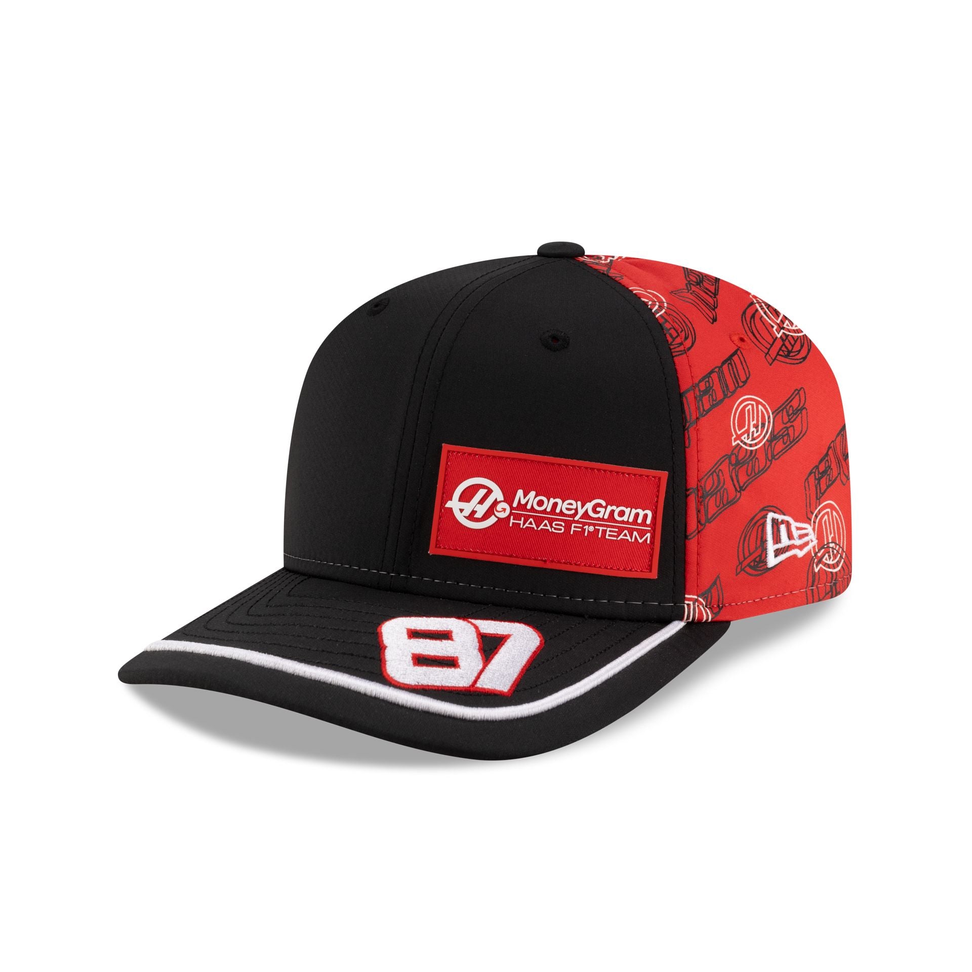 2025 Japan Race Special MoneyGram Haas F1 Team Oliver Bearman 9SEVENTY Stretch-Snap Hat - Image 3