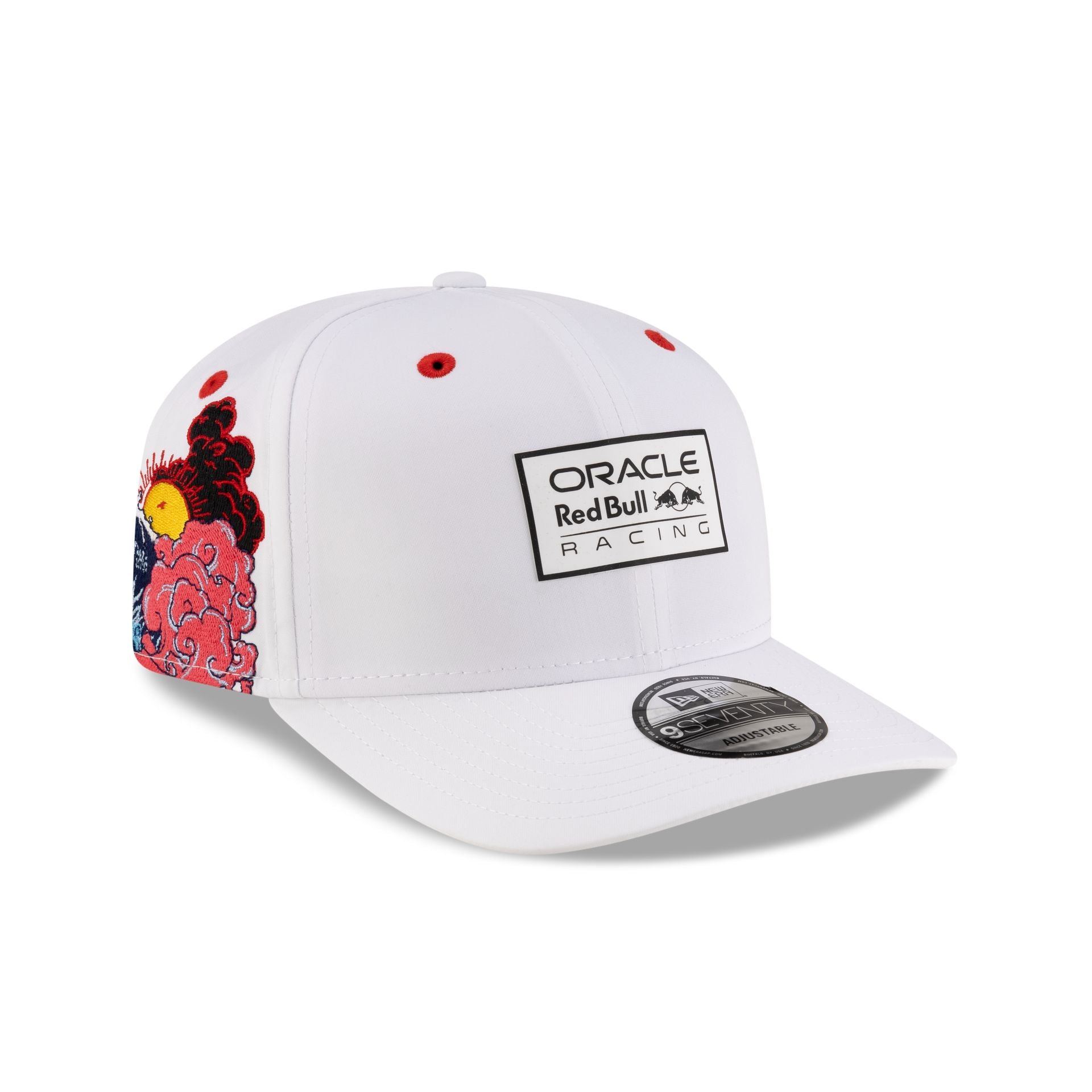 2025 Japan Race Special Oracle Red Bull Racing 9SEVENTY Stretch-Snap Hat - Image 3