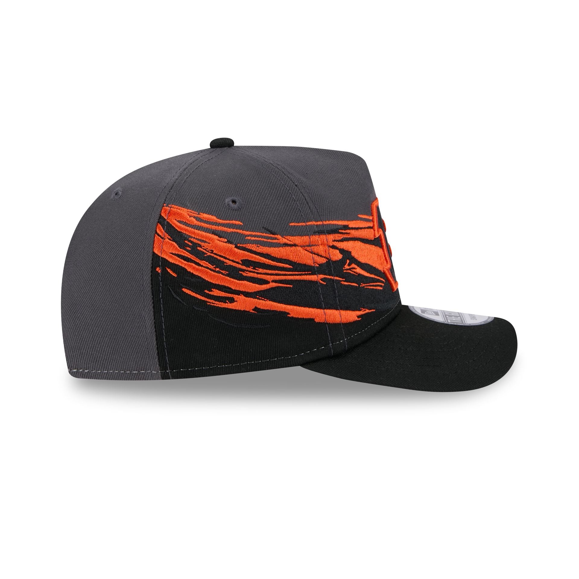 Cincinnati Bengals Graphite Brushstroke Golfer Hat - Image 5