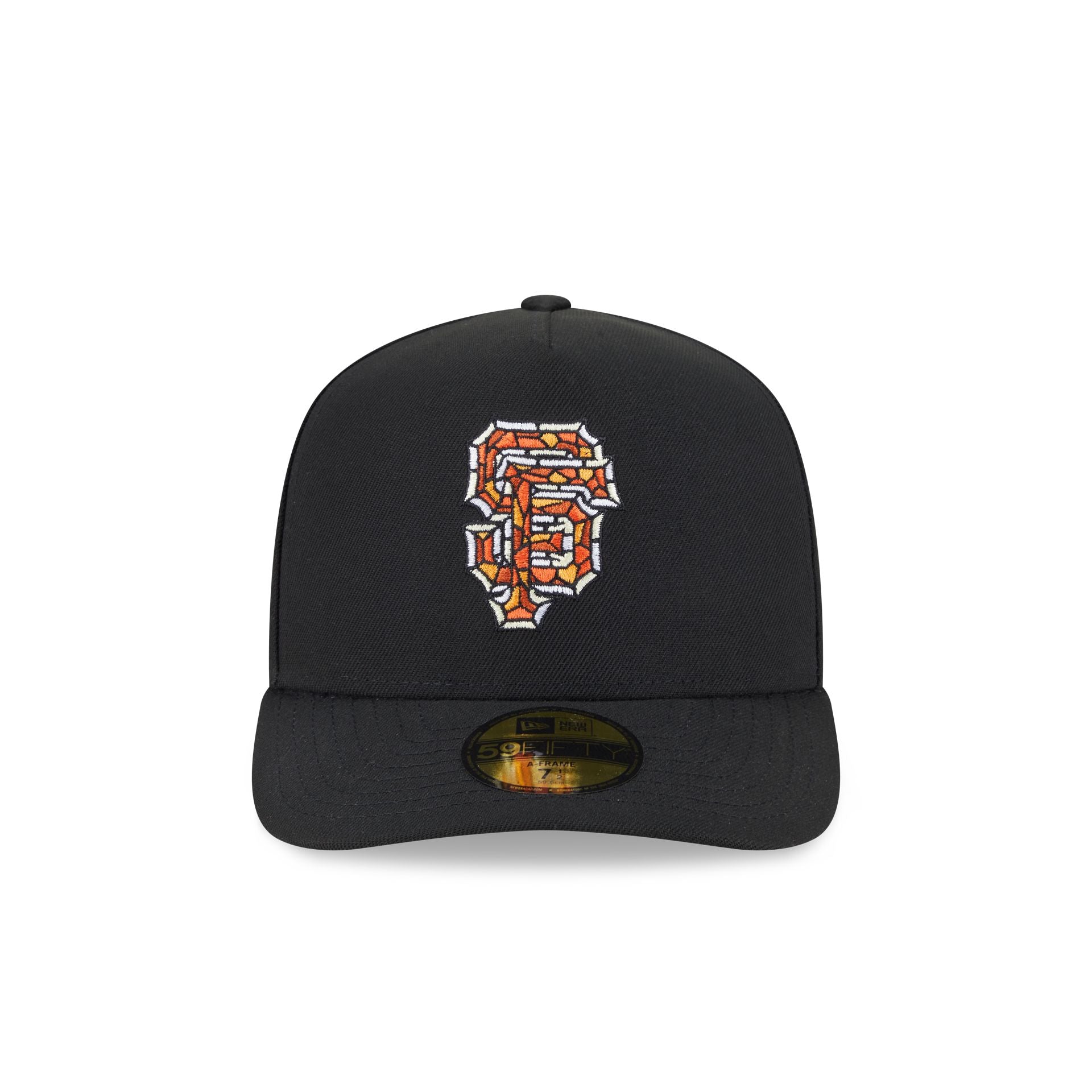 San Francisco Giants Stained Glass 59FIFTY A-Frame Fitted Hat - Image 2