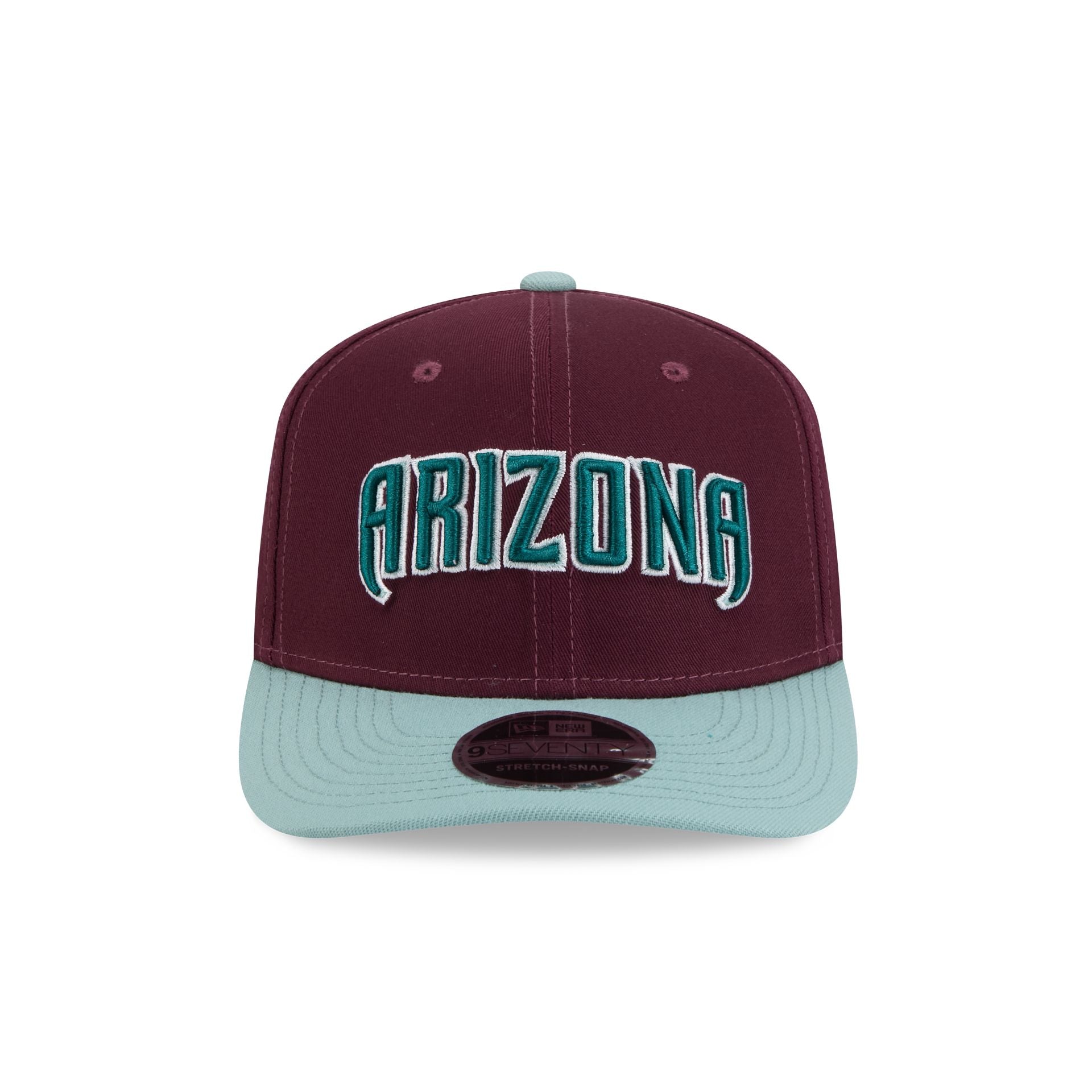 Arizona Diamondbacks Maroon 9SEVENTY Stretch-Snap Hat - Image 2