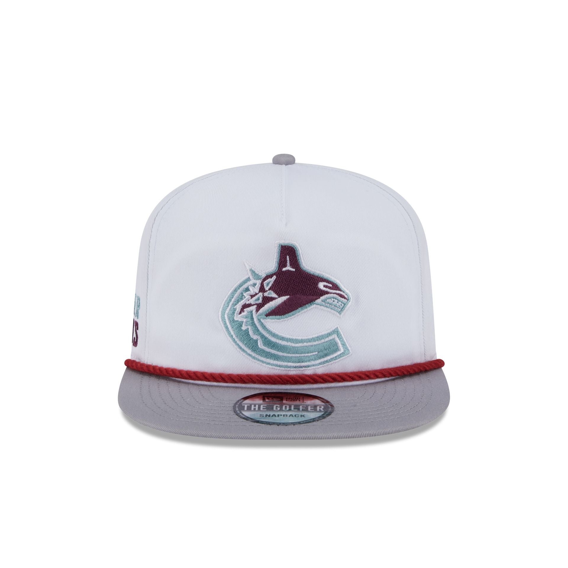 Vancouver Canucks Optic White Golfer Hat - Image 2