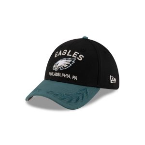 Philadelphia Eagles 2025 Draft 39THIRTY Stretch Fit Hat