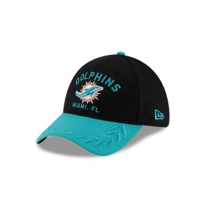 Miami Dolphins 2025 Draft 39THIRTY Stretch Fit Hat