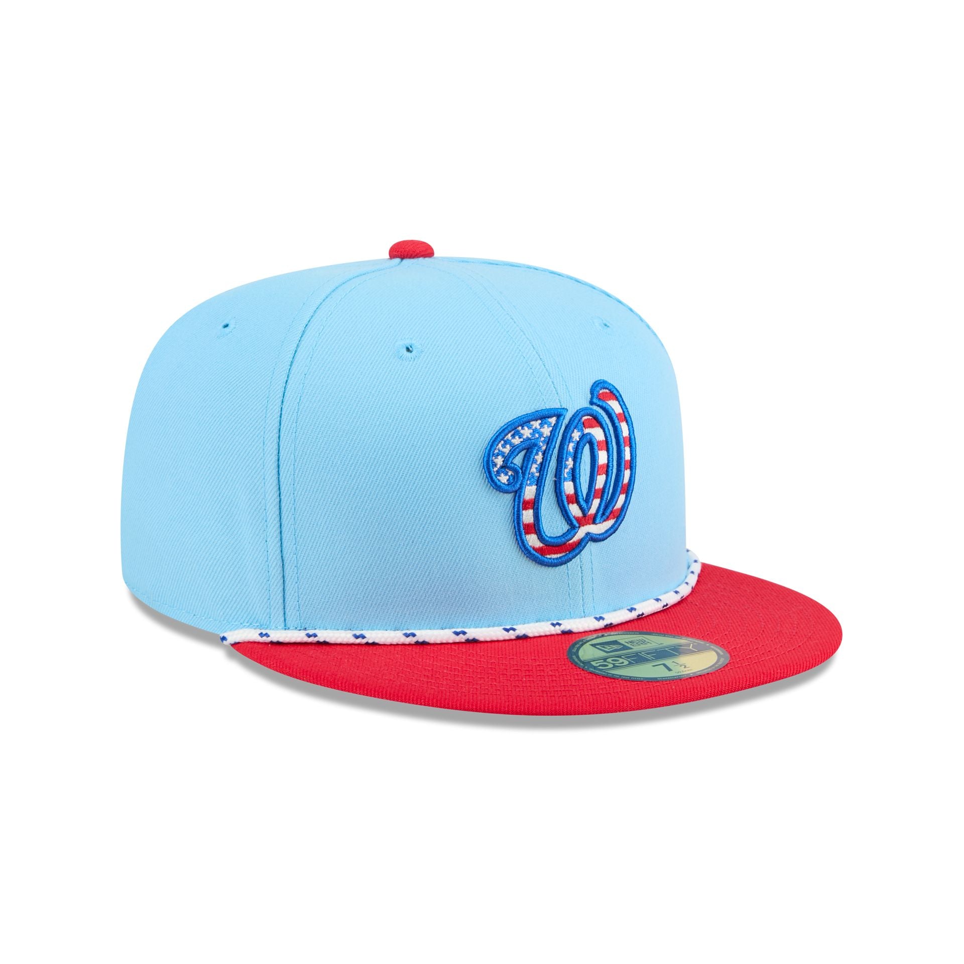 Washington Nationals Independence Day 2025 59FIFTY Fitted Hat - Image 3