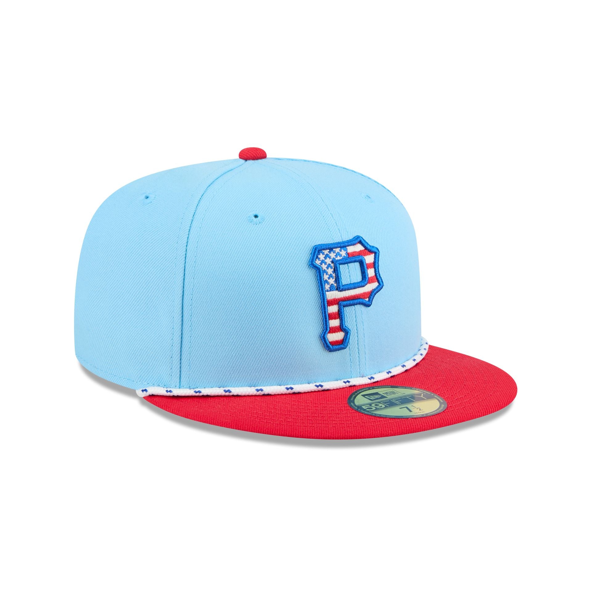 Pittsburgh Pirates Independence Day 2025 59FIFTY Fitted Hat - Image 3