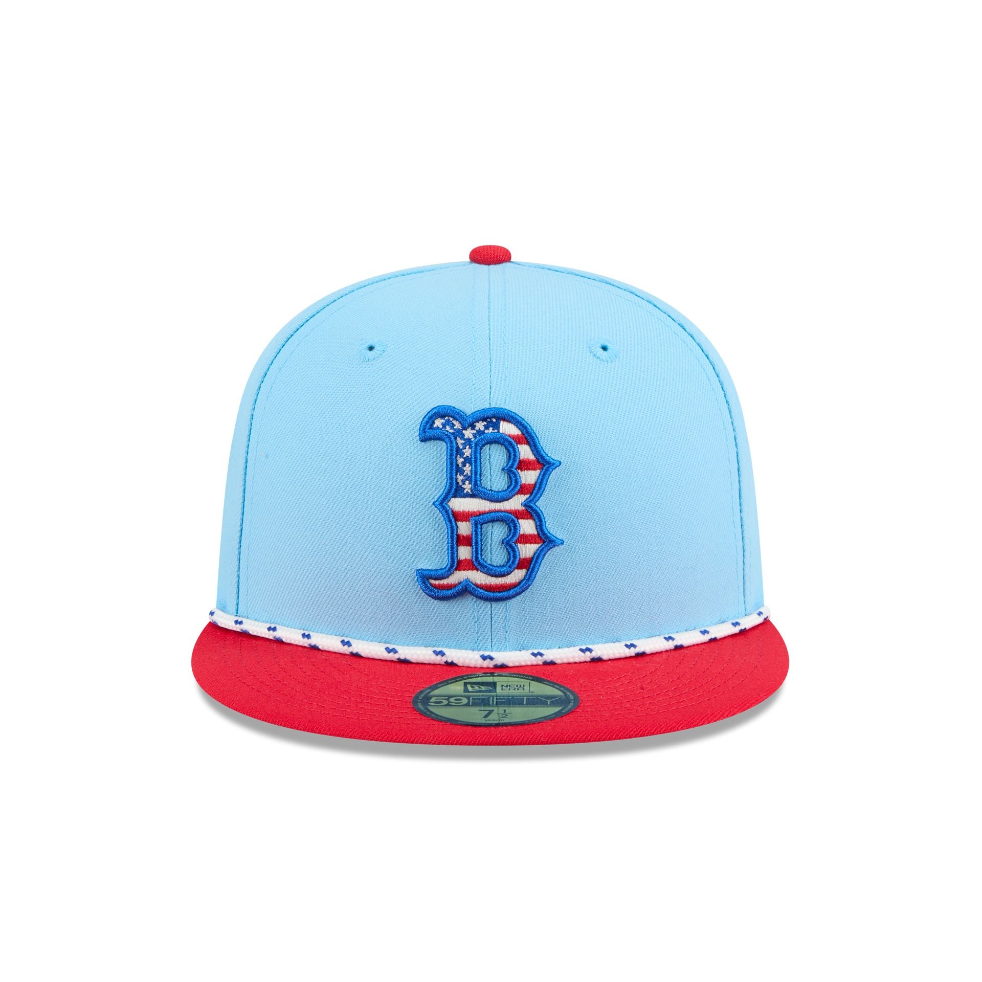 Boston Red Sox Independence Day 2025 59FIFTY Fitted Hat - Image 2