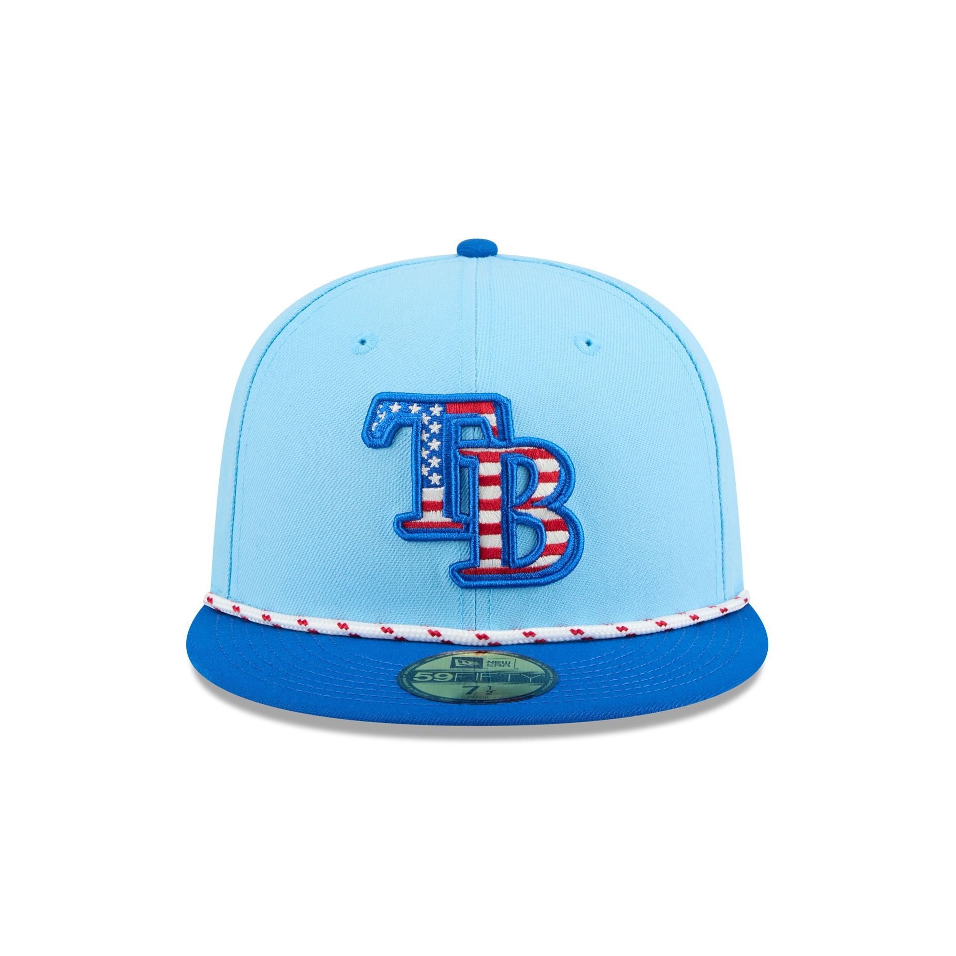 Tampa Bay Rays Independence Day 2025 59FIFTY Fitted Hat - Image 2