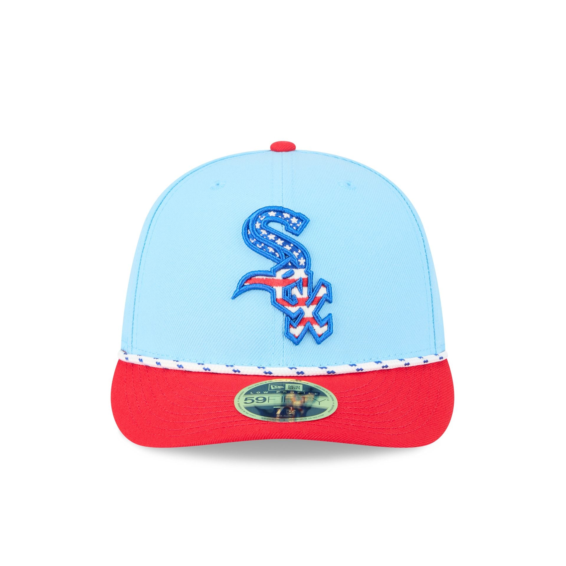 Chicago White Sox Independence Day 2025 Low Profile 59FIFTY Fitted Hat - Image 2