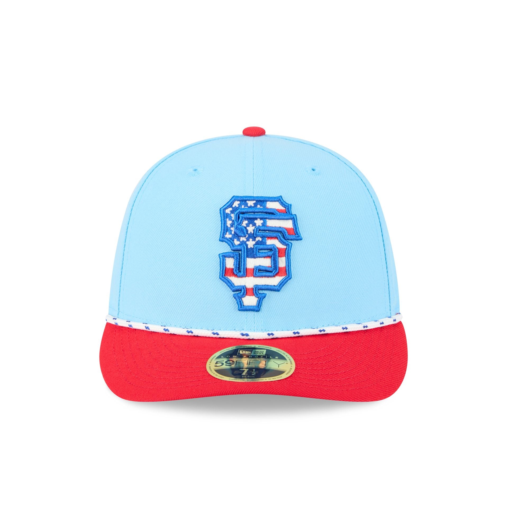 San Francisco Giants Independence Day 2025 Low Profile 59FIFTY Fitted Hat - Image 2