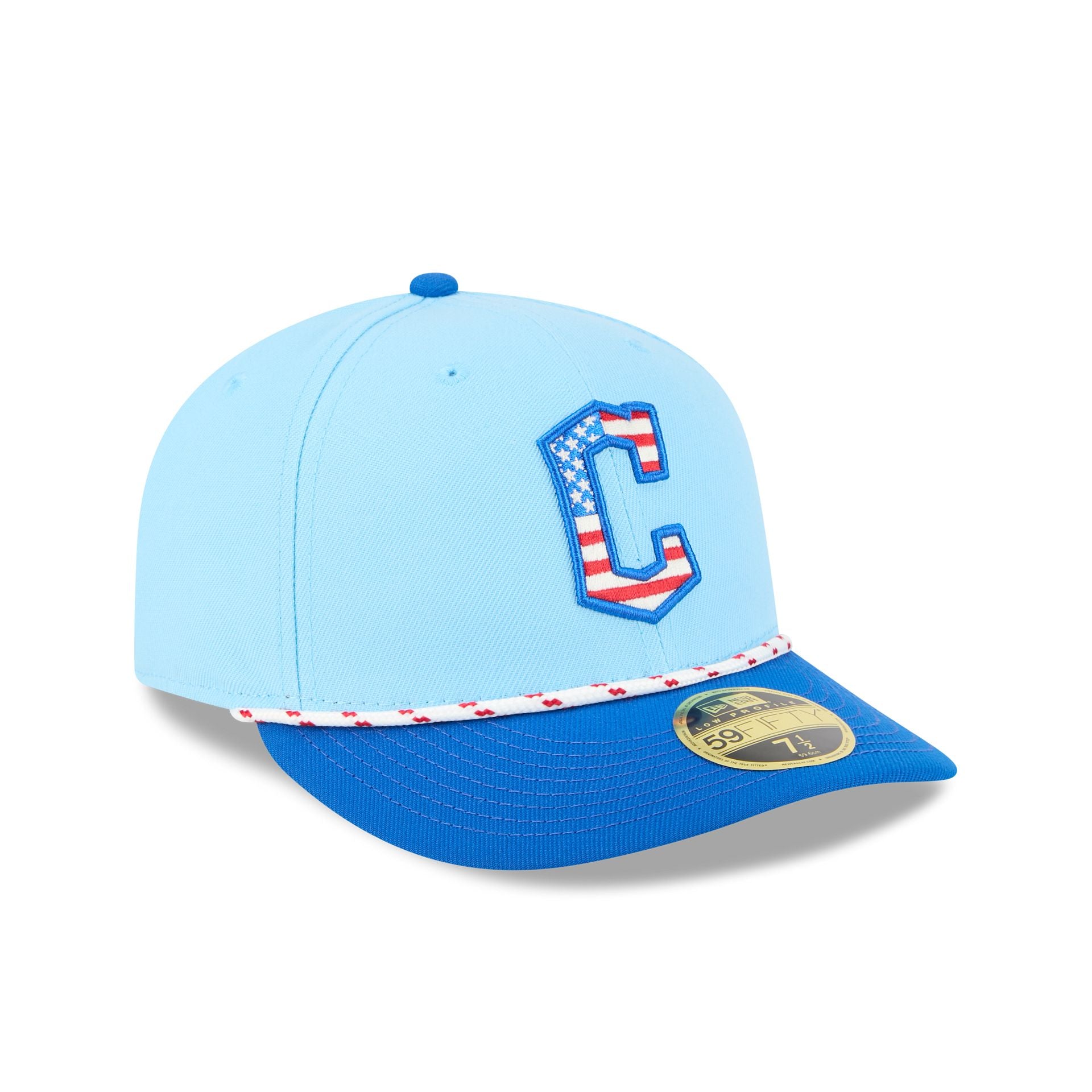 Cleveland Guardians Independence Day 2025 Low Profile 59FIFTY Fitted Hat - Image 3