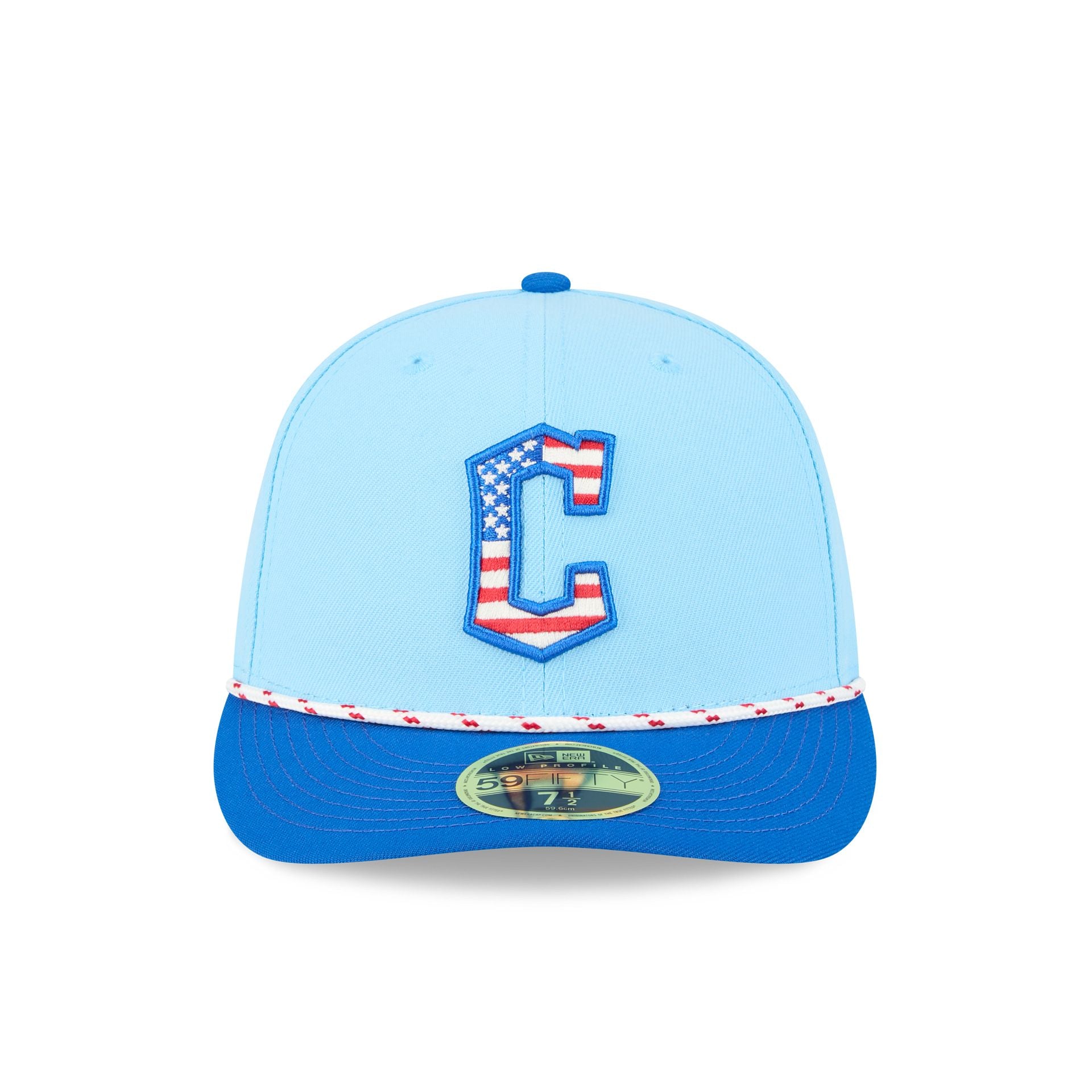 Cleveland Guardians Independence Day 2025 Low Profile 59FIFTY Fitted Hat - Image 2